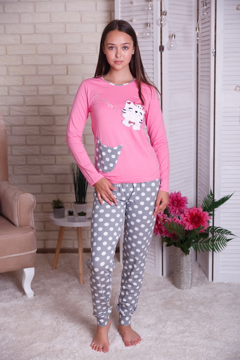 

Fashions • Пижама Дикси Fashions S розовый (96214-ни)