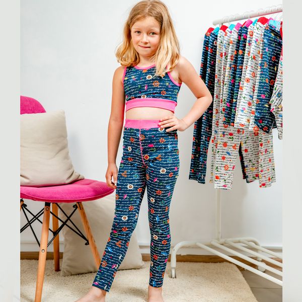 

Лосины GARNI 110-116 см Синие с малиновой резинкой 123046-0717-116