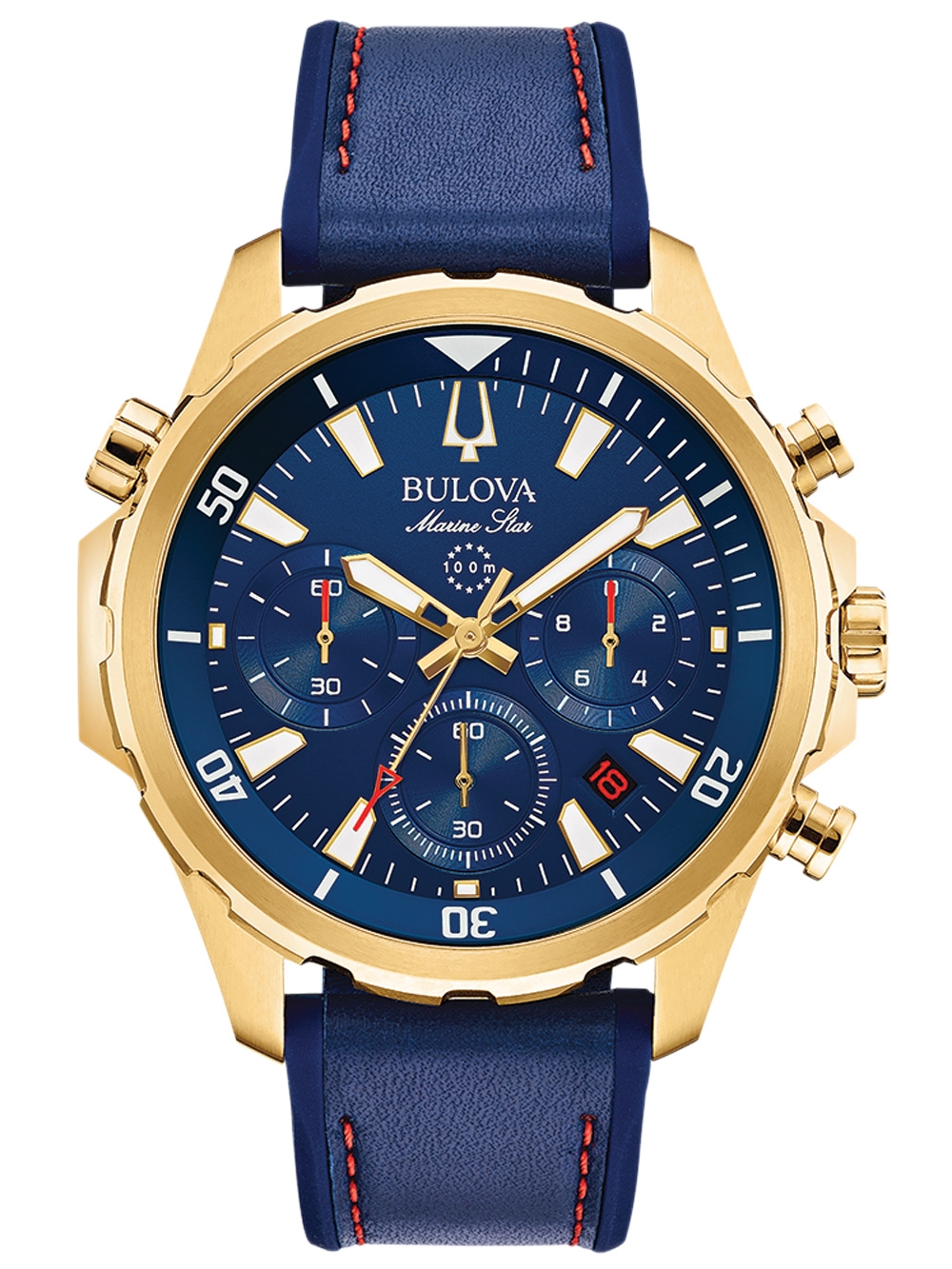 

Часы Bulova 97B168 Marine Star Chronograph 43mm 10ATM