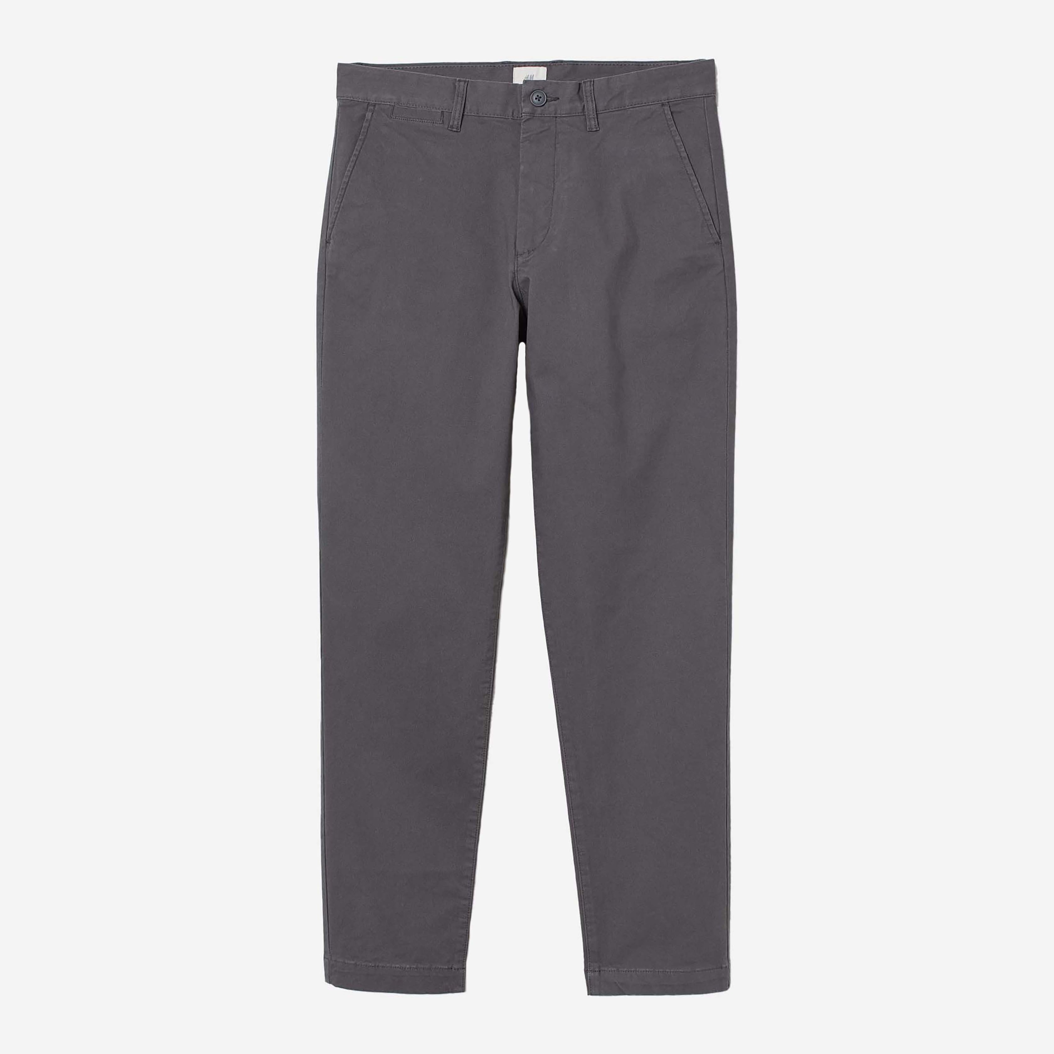 

Брюки H&M 8154562dm 33/32 Темно-серые