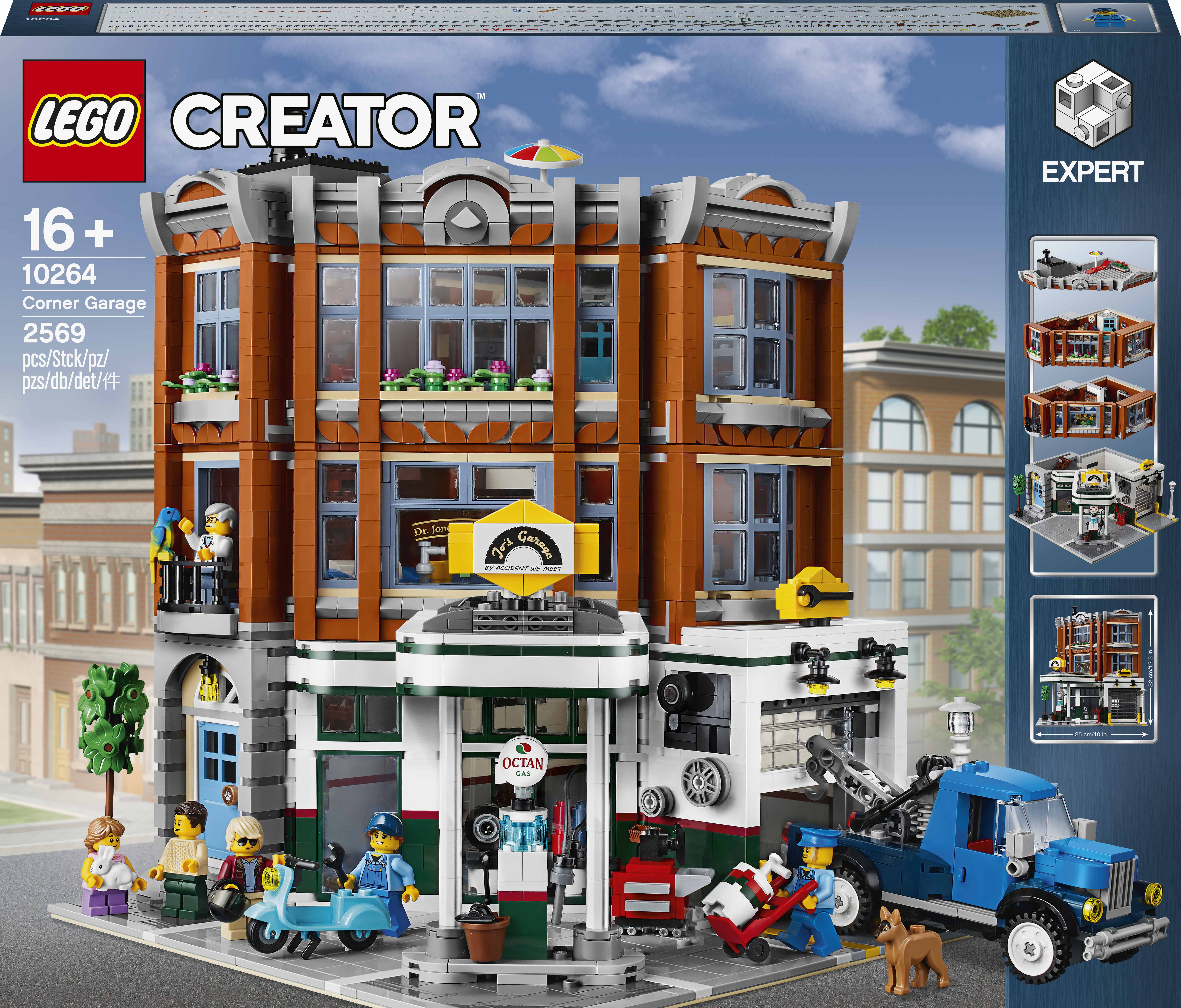 

Конструктор LEGO Creator Expert Гараж на углу 2569 деталей (10264)
