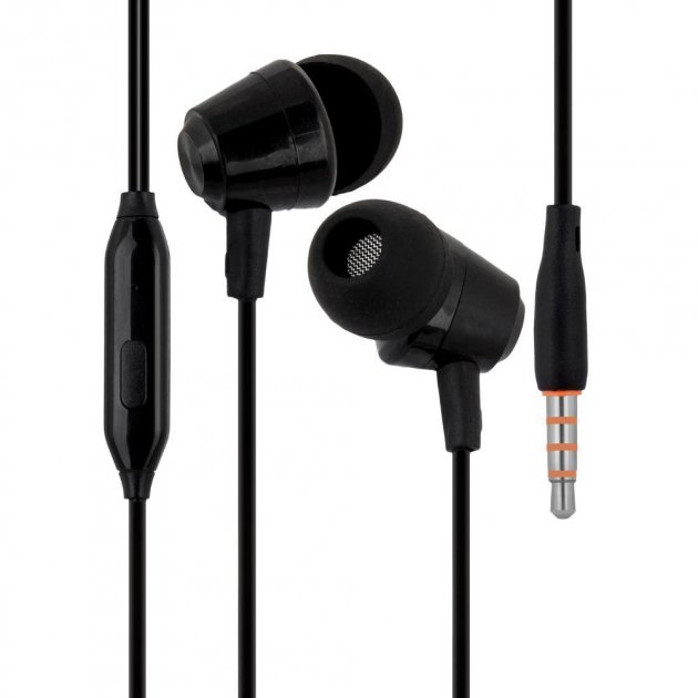 

Вакуумные наушники-гарнитура с микрофоном Celebrat G4 Black (101700)