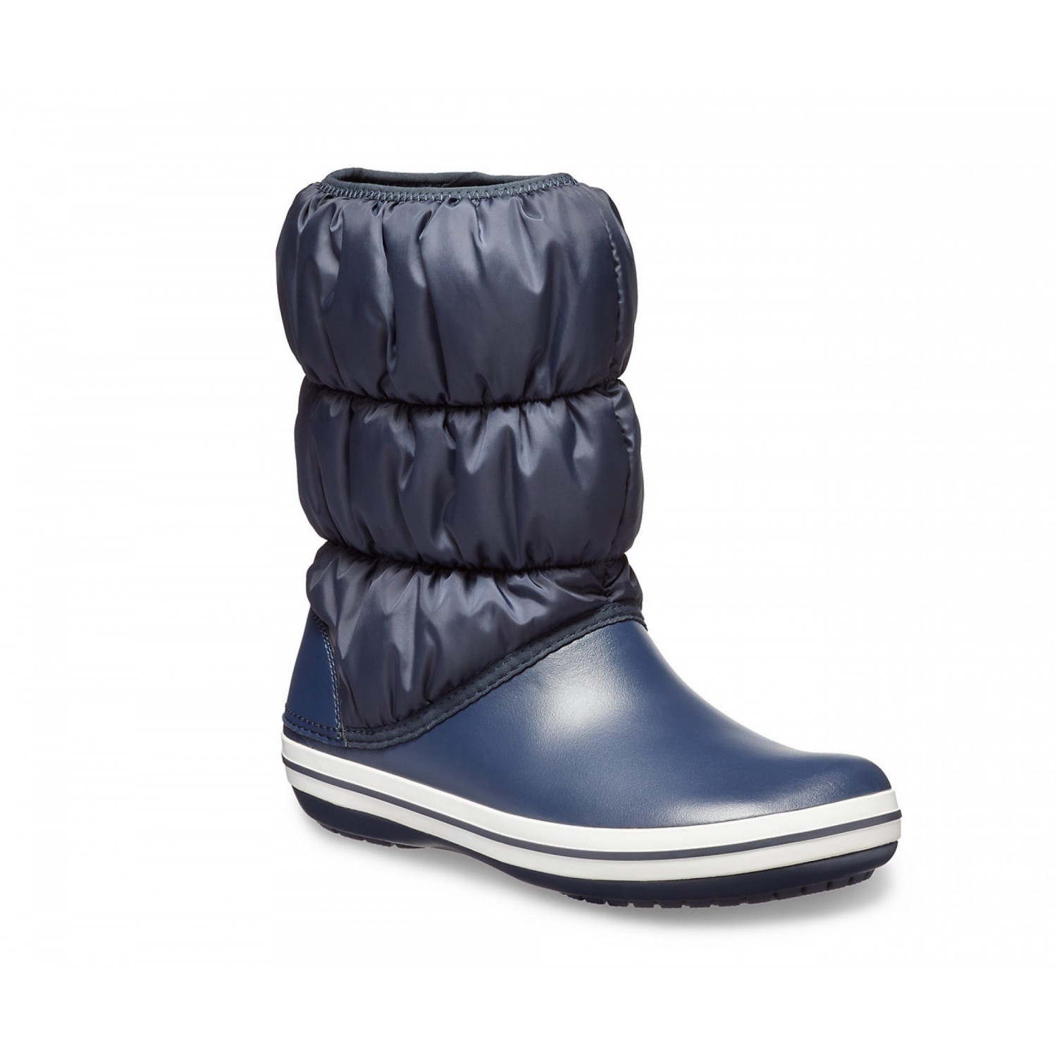 

Зимние сапоги Crocs Winter Puff Boot W7 37-38 темно-синий