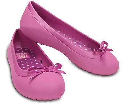 

Балетки Crocs Mammoth Bow Flat W8 38-39 розовый