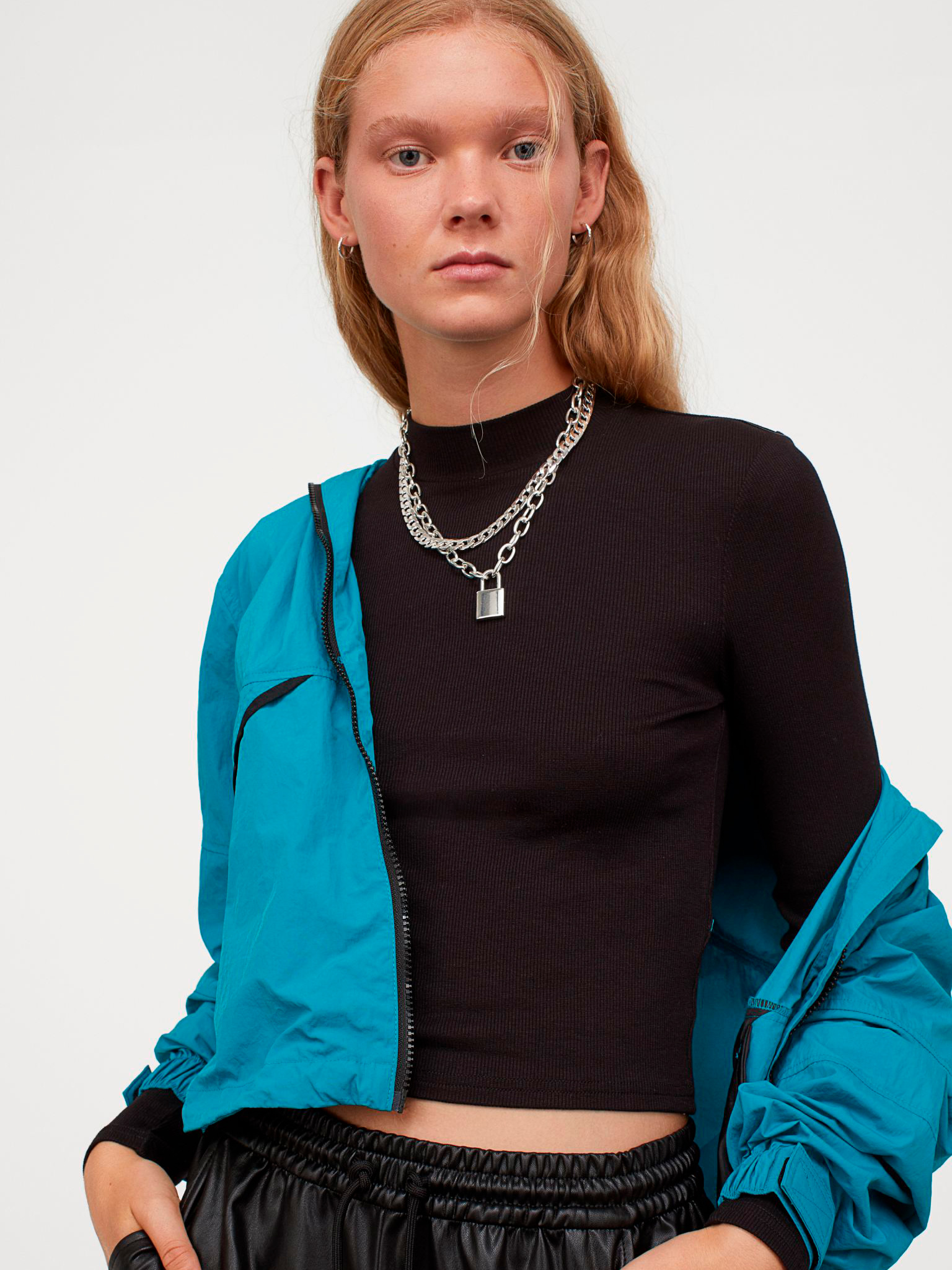 

Водолазка H& 81875414  Черная, Водолазка H&M 81875414 M Черная