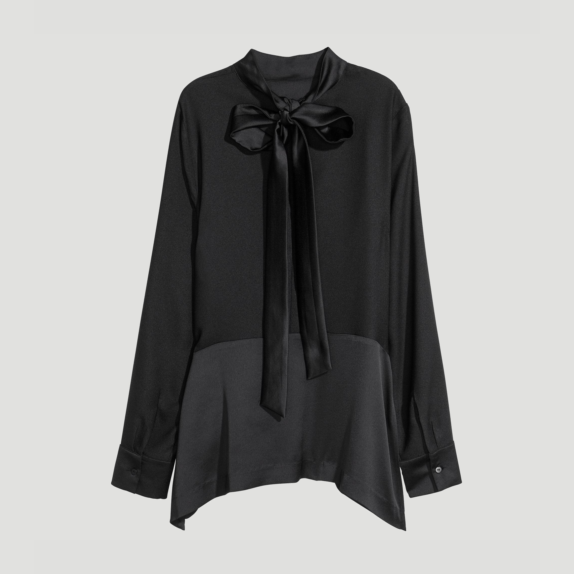 

Блузка H&M 1506-5417466  Черная, Блузка H&M 1506-5417466 36 Черная