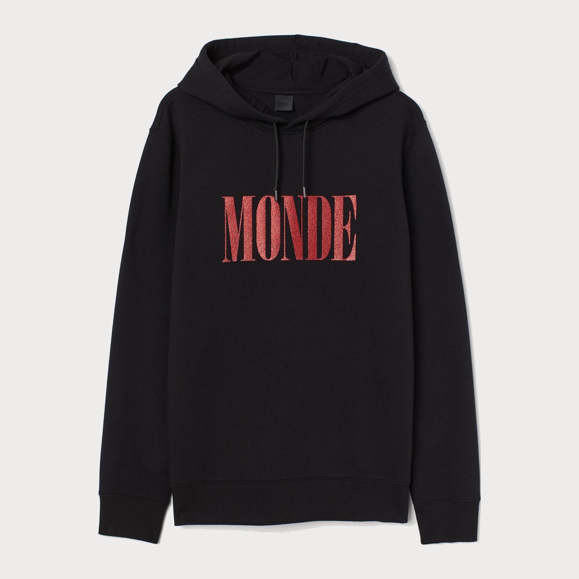 

Худи H&M 1606-6786420 XL Черное