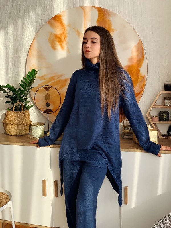 

Fashions • Костюм Grace Fashions 48-52 синий (7237)