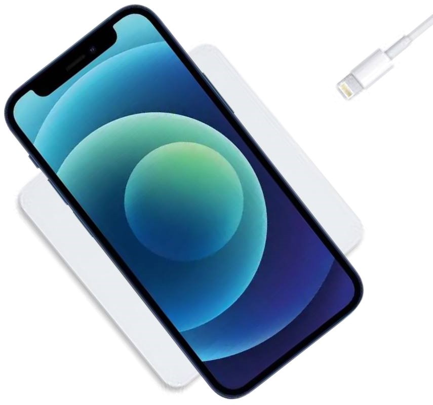 

Беспроводное зарядное устройство Ailink White Slim Pad Premium Glass с технологией QI Белое (AI-WPA12)