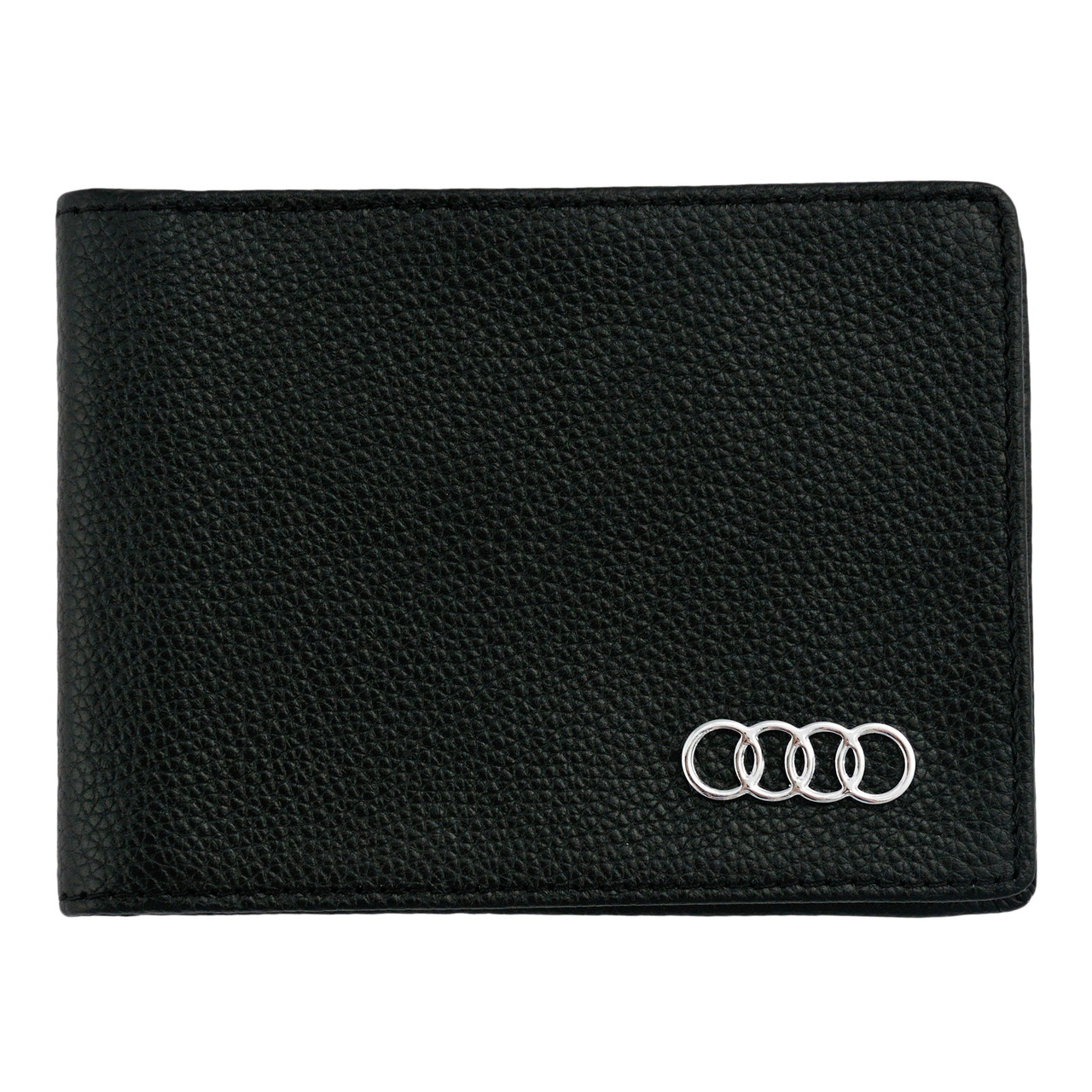 

Кожаный бумажник двойного сложения с эмблемой AUDI