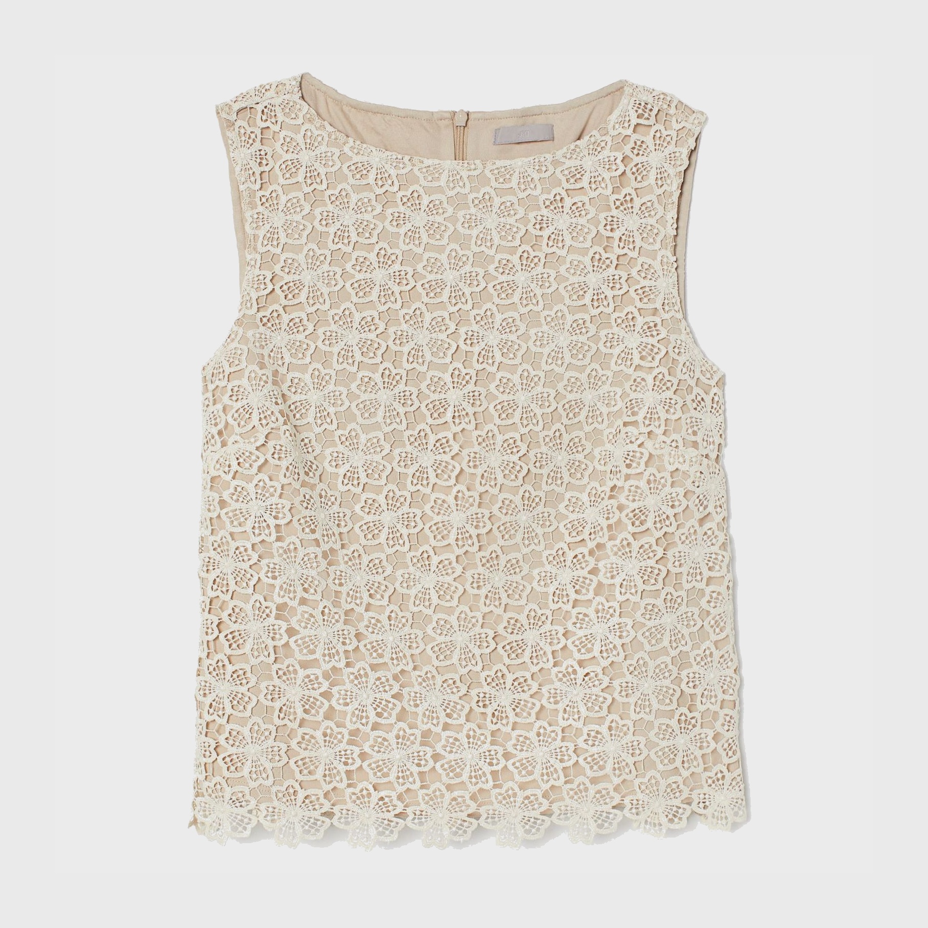 

Блузка H&M 1806-8815441  Бежевая, Блузка H&M 1806-8815441 XS Бежевая