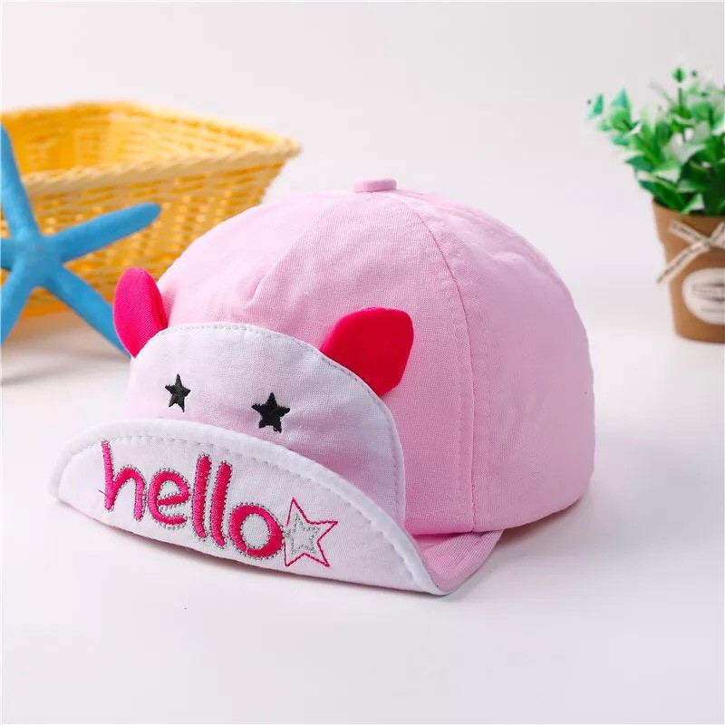 

Кепка Hello 44 - 48 см розовая GR00018