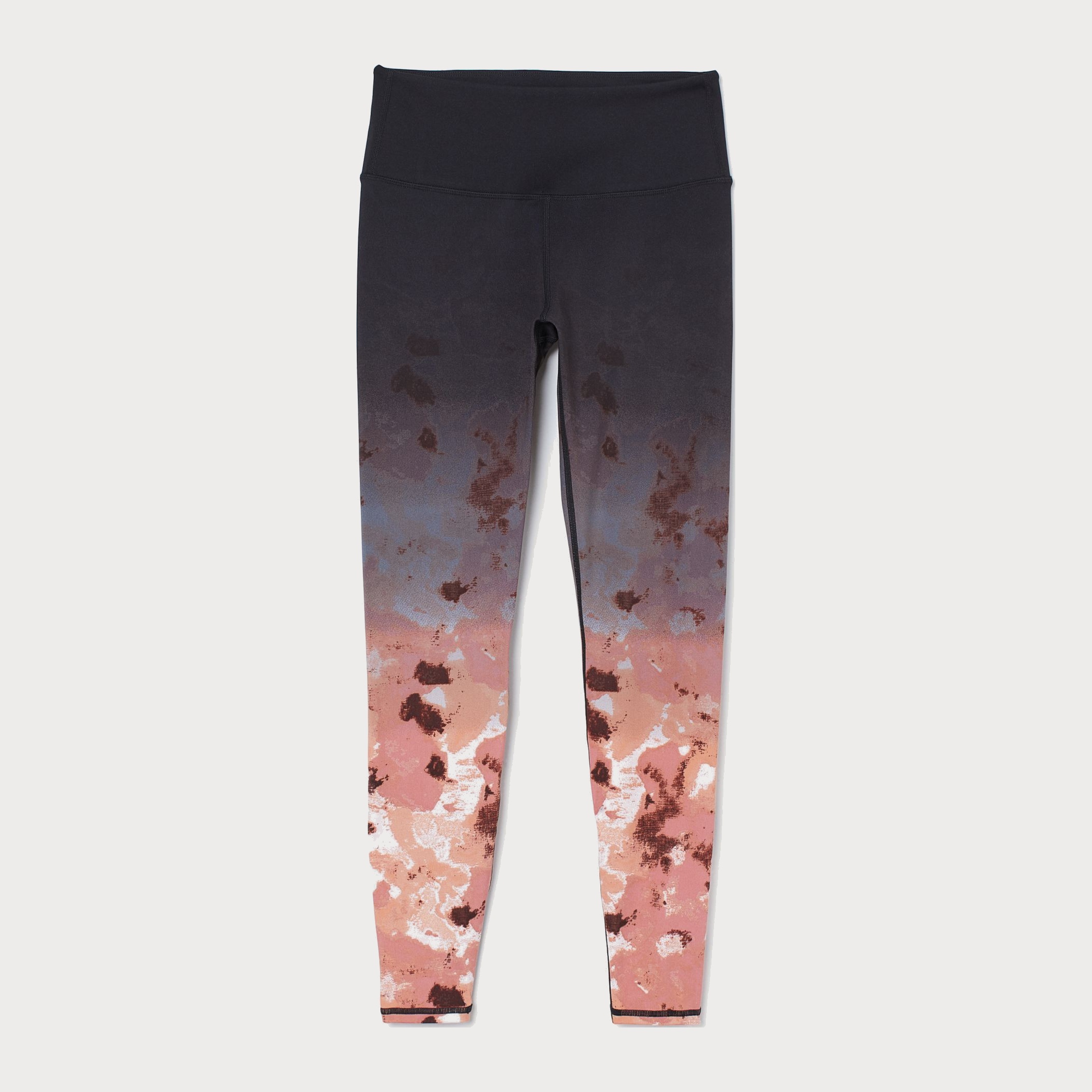 

Спортивные леггинсы H&M 2106-7306831 S Черные с розовым