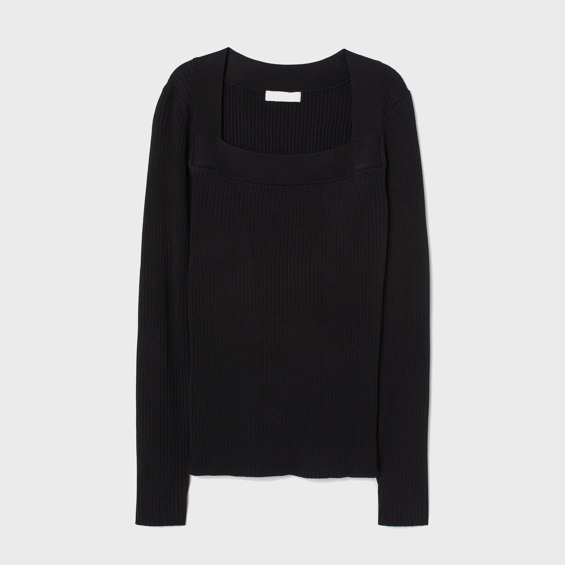 

Джемпер H&M 2506-9062262 M Черный