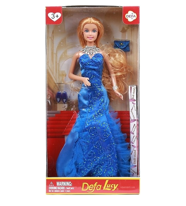 

Кукла DEFA 8270 30см, 3 цвета