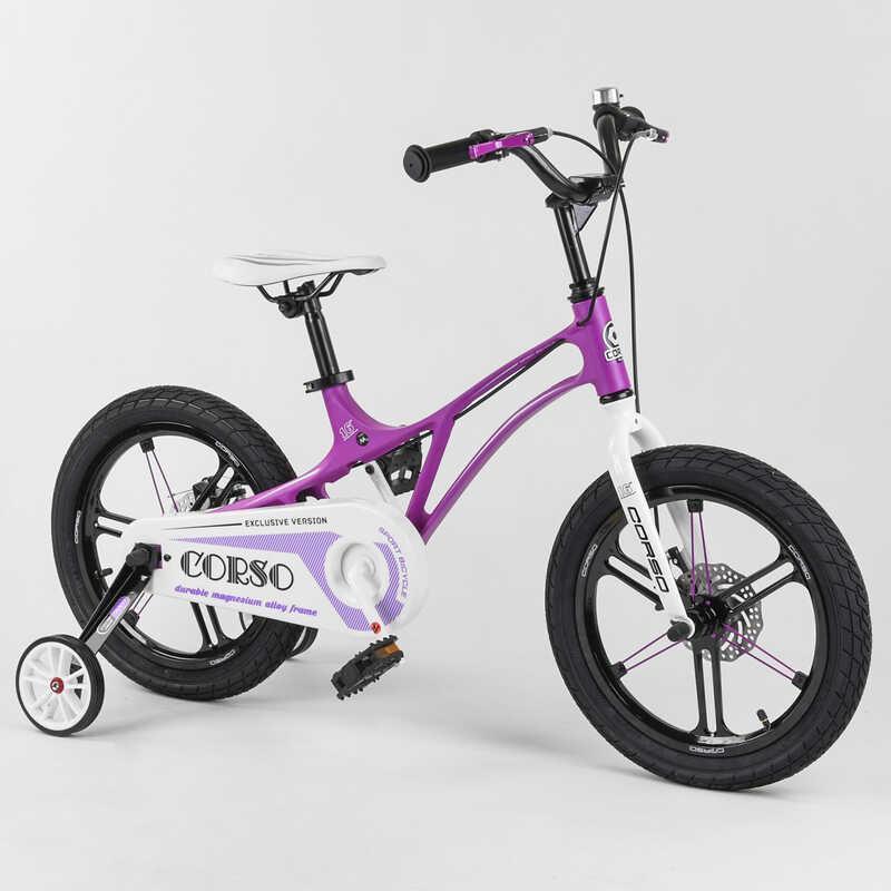 

Велосипед магниевый 16" дюймов 2-х колёсный "CORSO" LT-22900