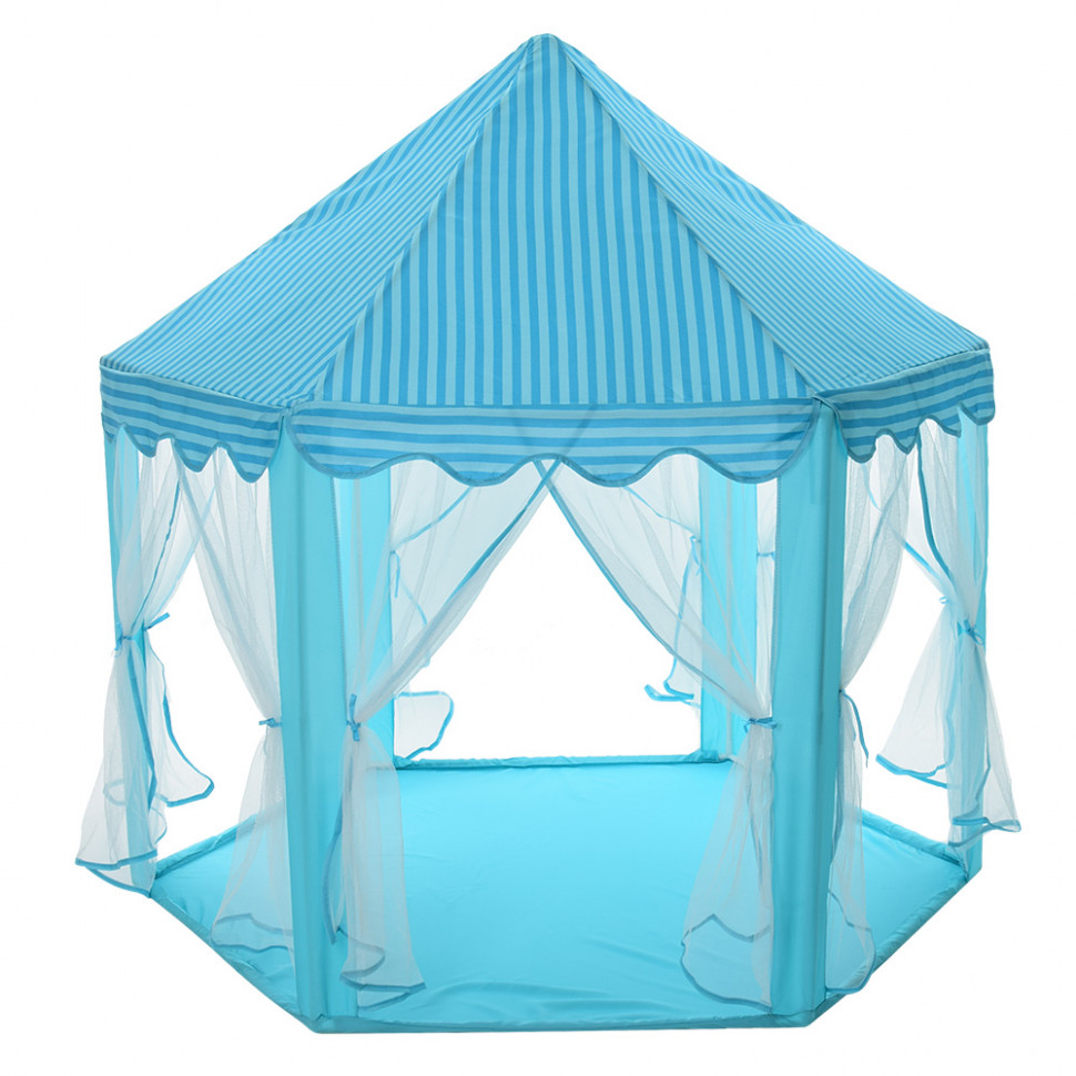 

Детская палатка Bambi "Пирамида" 140х140х135 см M 6113-RY(Blue)