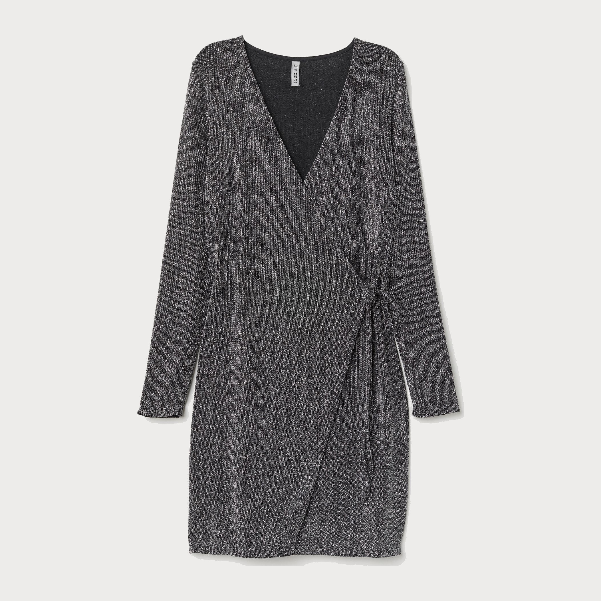 

Платье H&M 607-6339770  Серебристое, Платье H&M 607-6339770 S Серебристое