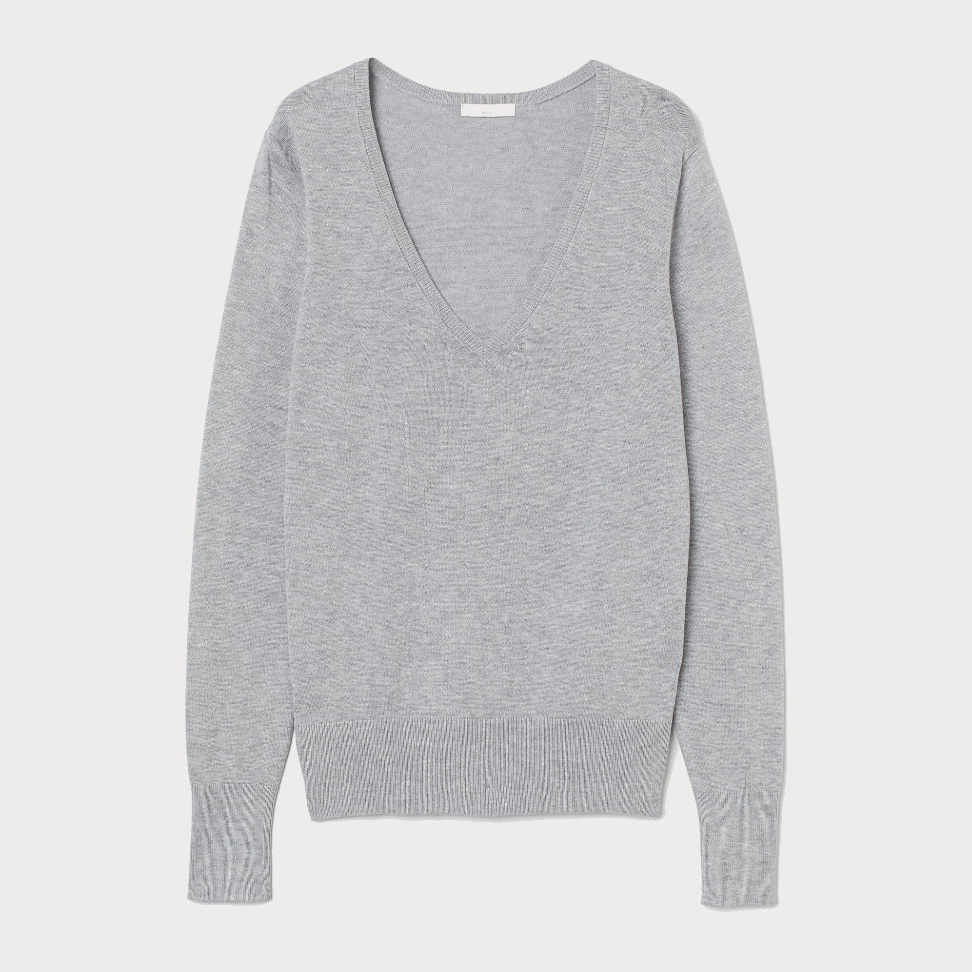 

Пуловер H&M 607-9039942 XL Светло-серый
