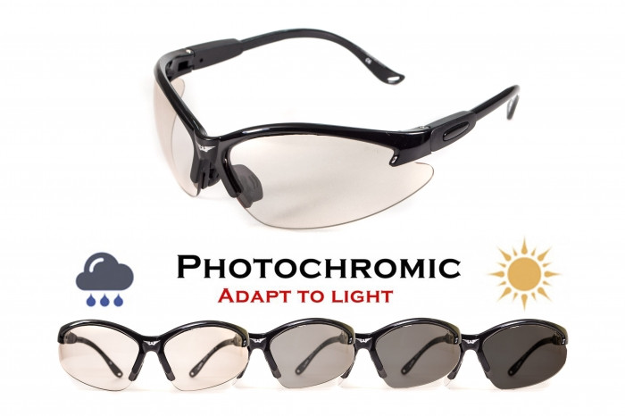 

Фотохромные очки хамелеоны Global Vision Eyewear COUGAR 24 Clear