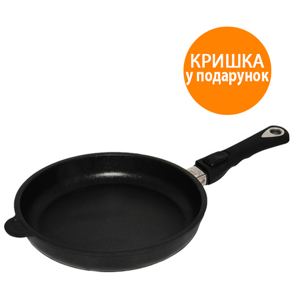 

Сковорода без крышки AMT Gastroguss 28 см I-528-E-Z20B