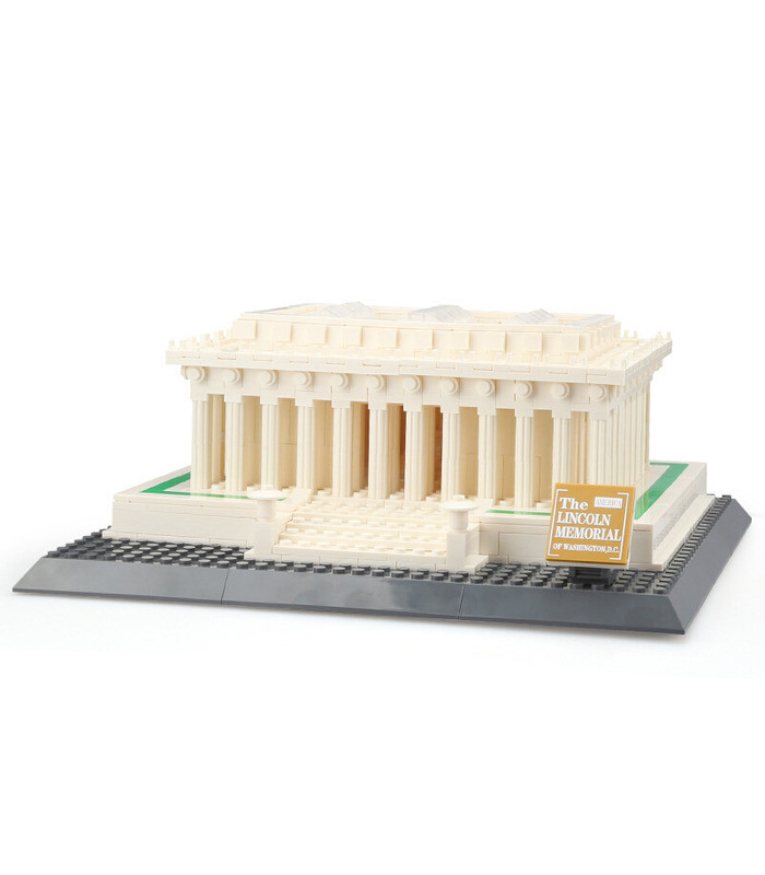 

3д Конструктор Архитектура Мемориал Линкольна Lincoln Memorial USA 979 шт Wange 4216 Лего совместим