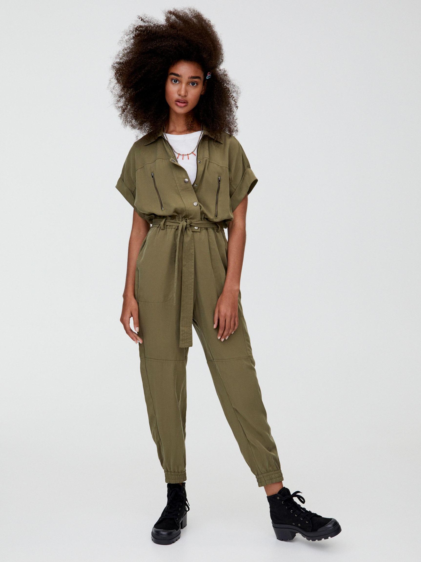 

Комбинезон Pull & Bear 9637/324/505-ACUB L Бледно-зеленый