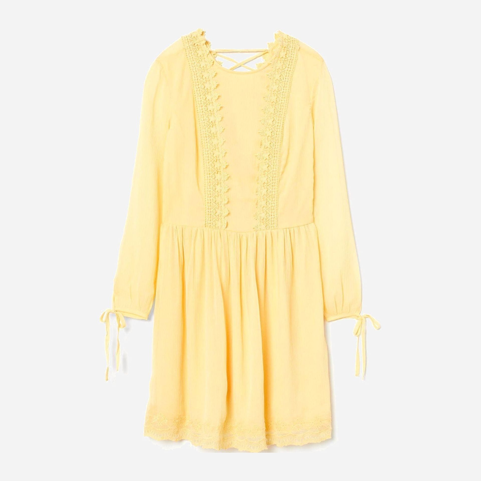 

Платье H&M 7059559-ACUU 34 Желтое