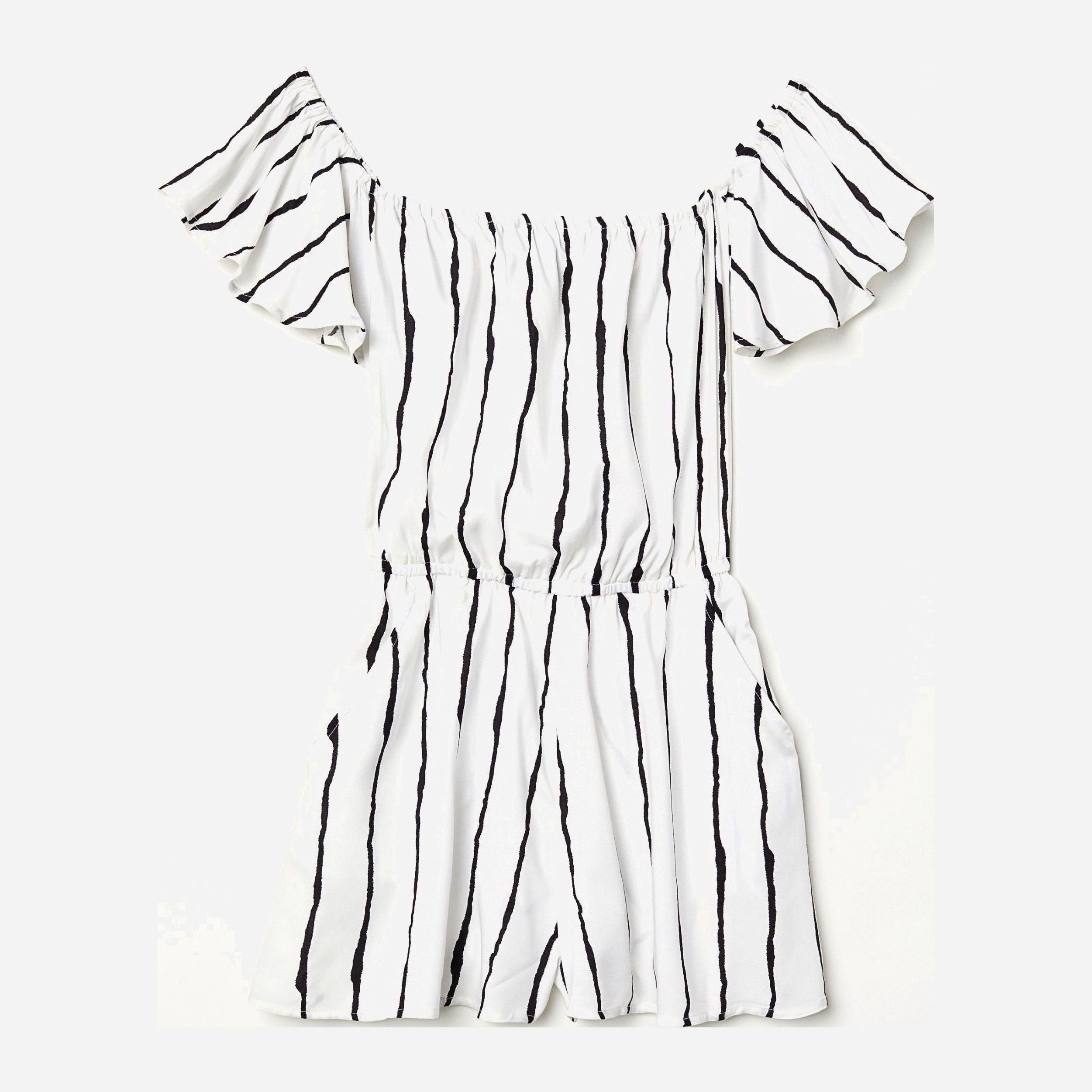 

Комбинезон H&M 5977637-ABBE 42 Белый с черным