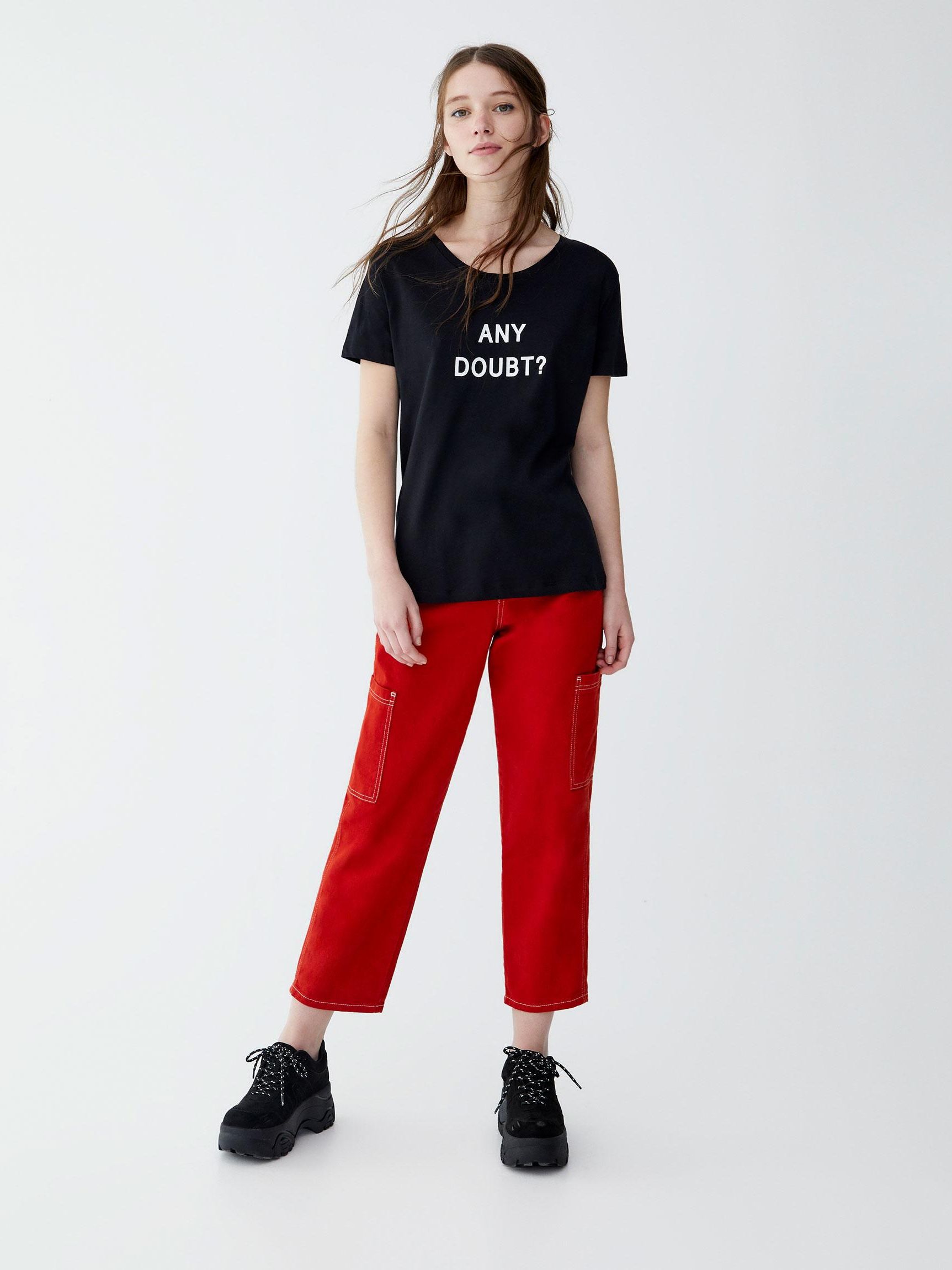 

Футболка Pull & Bear 9238/215/800-AAPU S Черная