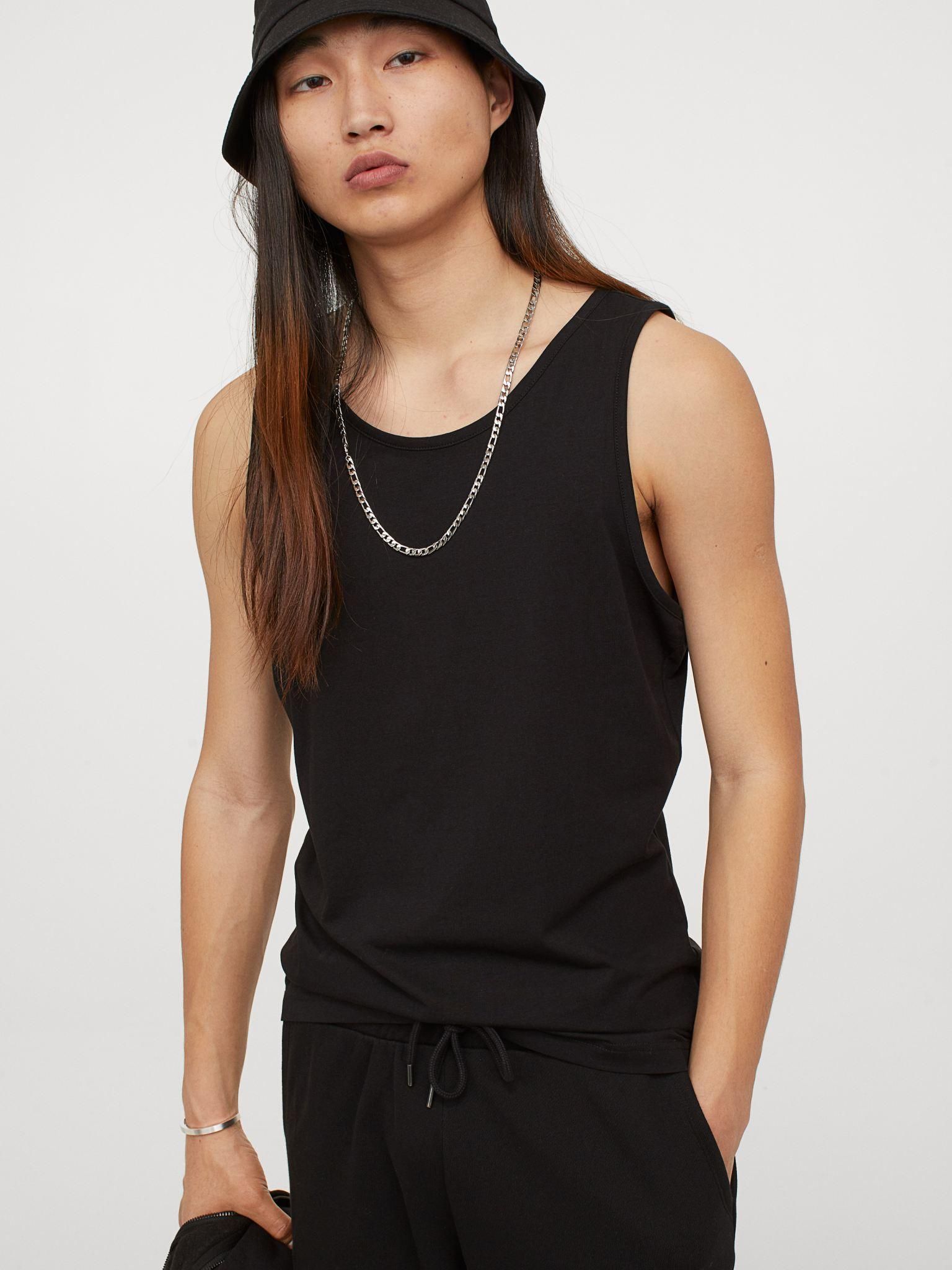

Майка H&M 6490982-AAAD XS Черная