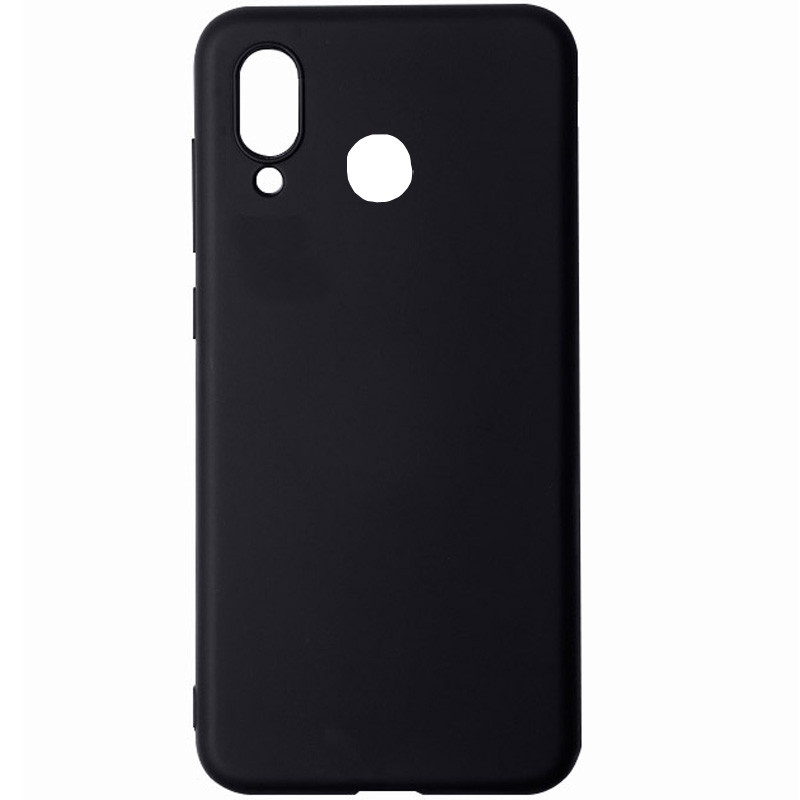 

Силиконовый чехол Epik Soft cover под магнитный держатель для Samsung Galaxy A20 / A30 Черный