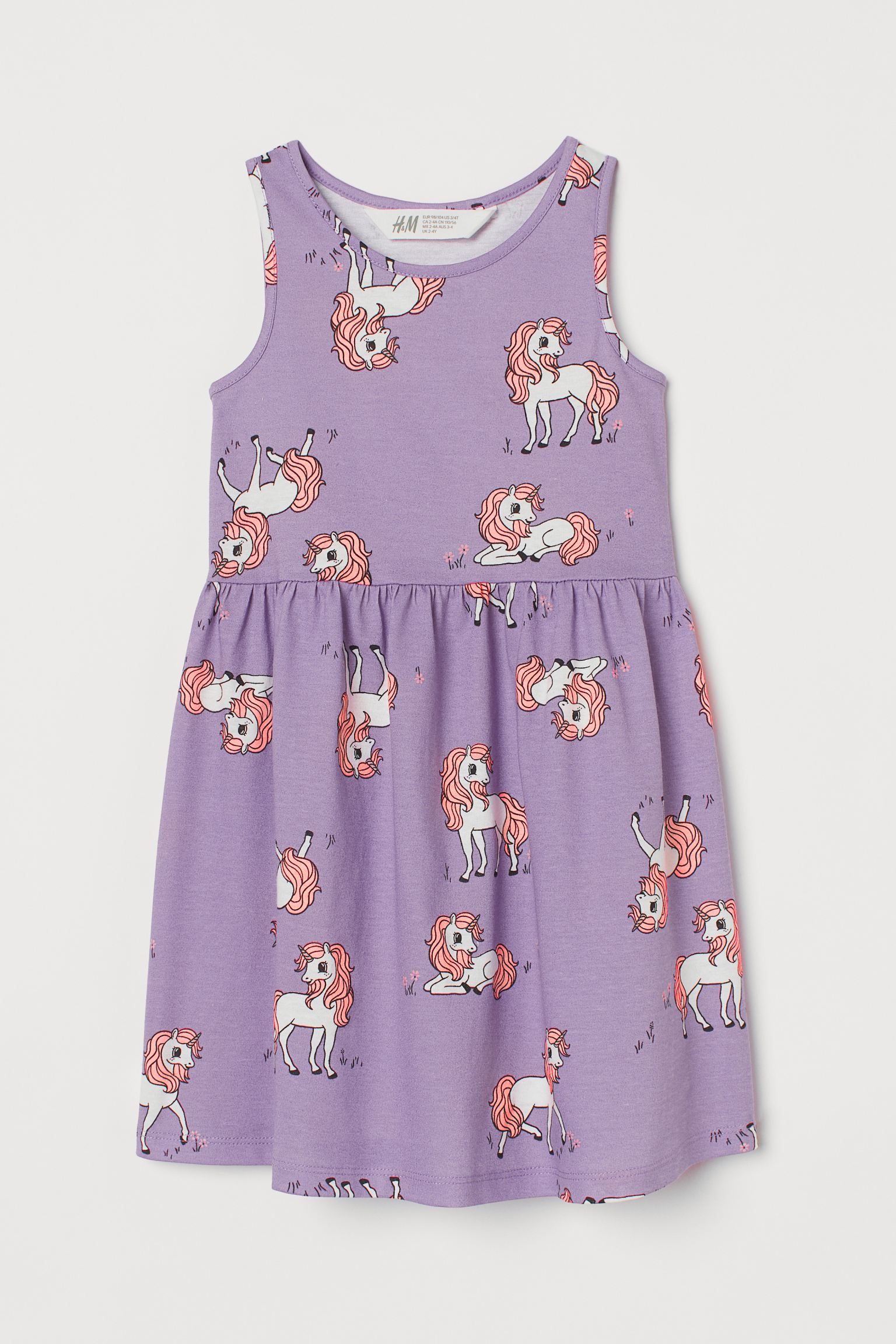 

Платье H&M 4-6 лет 110-116 см Сиреневый (HM-00029)