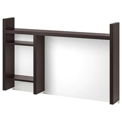 

Надставка для стола IKEA MICKE 105 x 65 см Черно-коричневая (501.800.27)