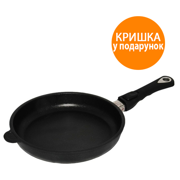 

Сковорода без крышки AMT Gastroguss 24 см I-524-E-Z20B