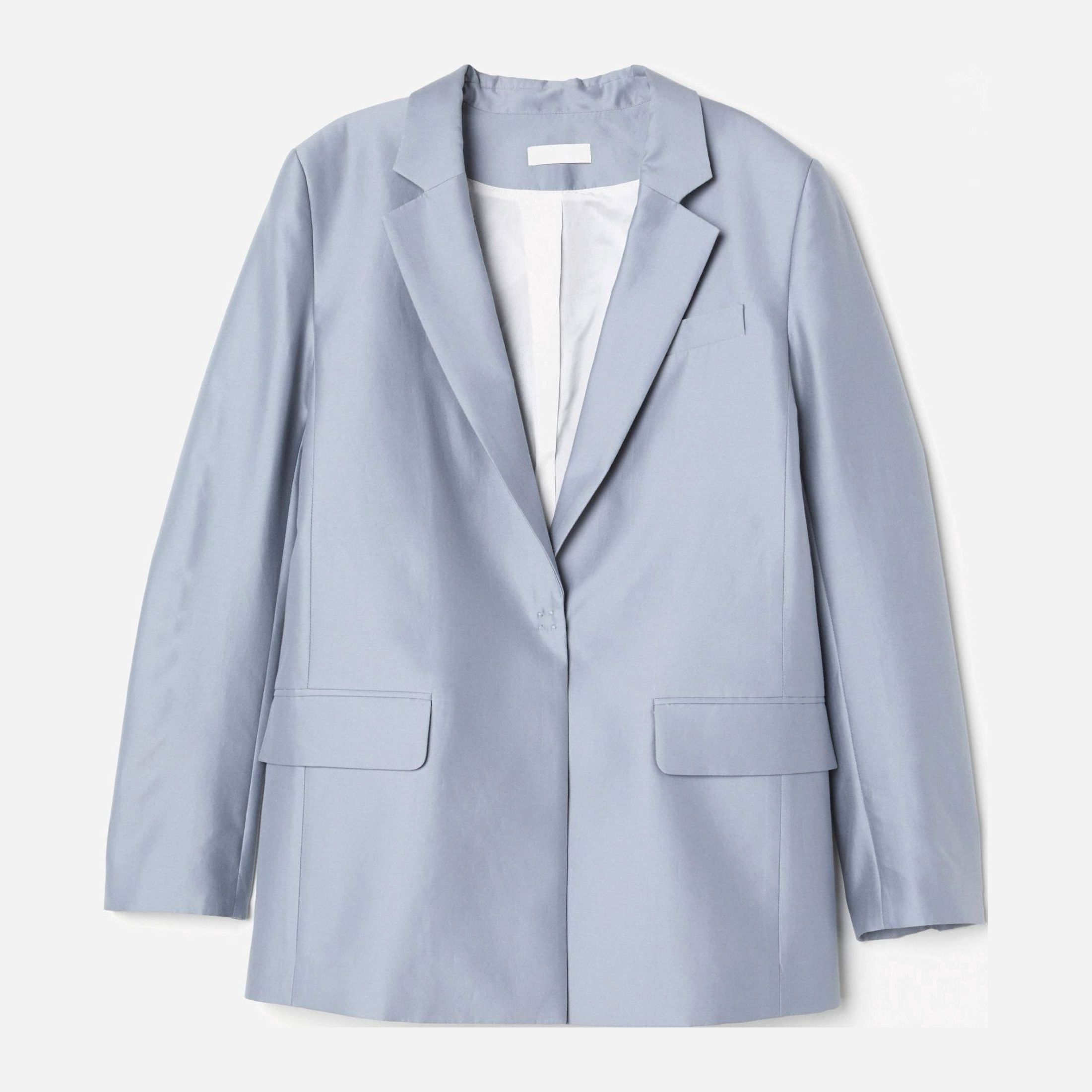 

Жакет H&M 6189357-ABIE 44 Голубой с серым