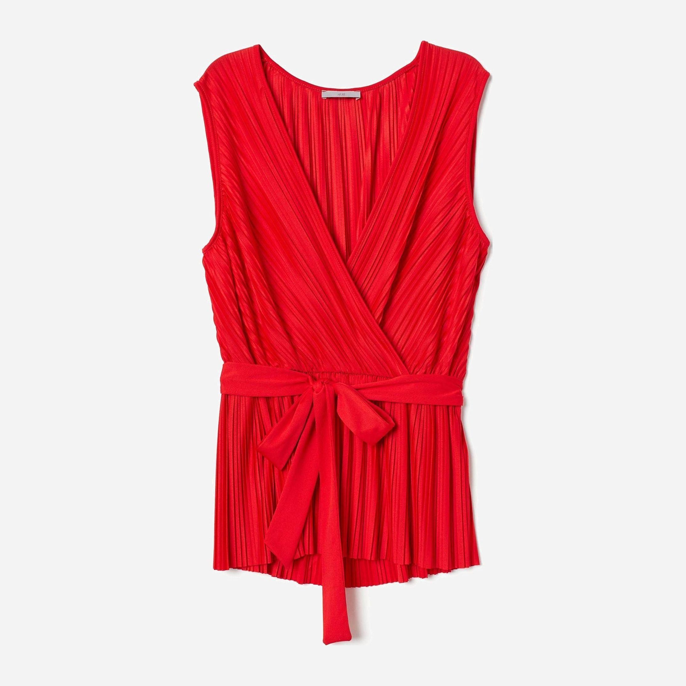 

Топ H&M 7533729-ACVF S Красный
