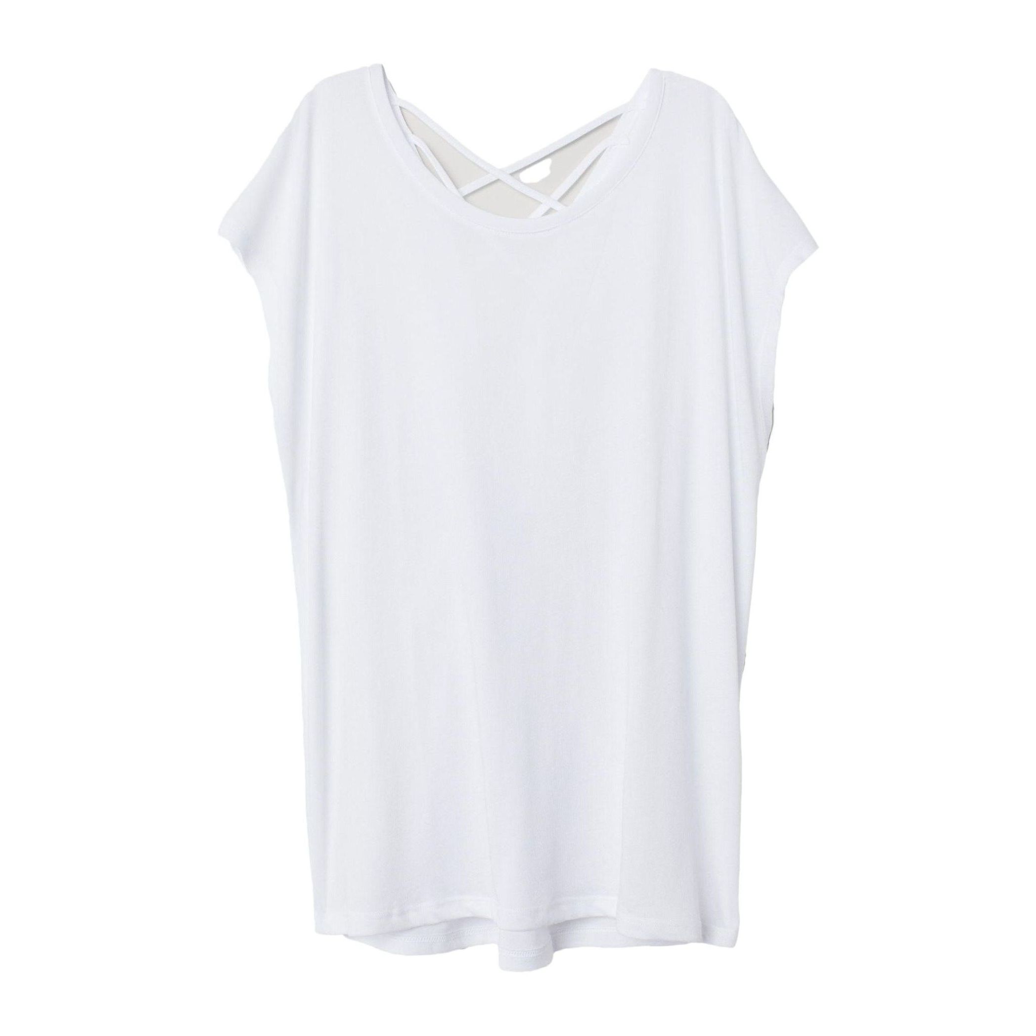 

Топ H&M 5863108-ACTS XL Белый
