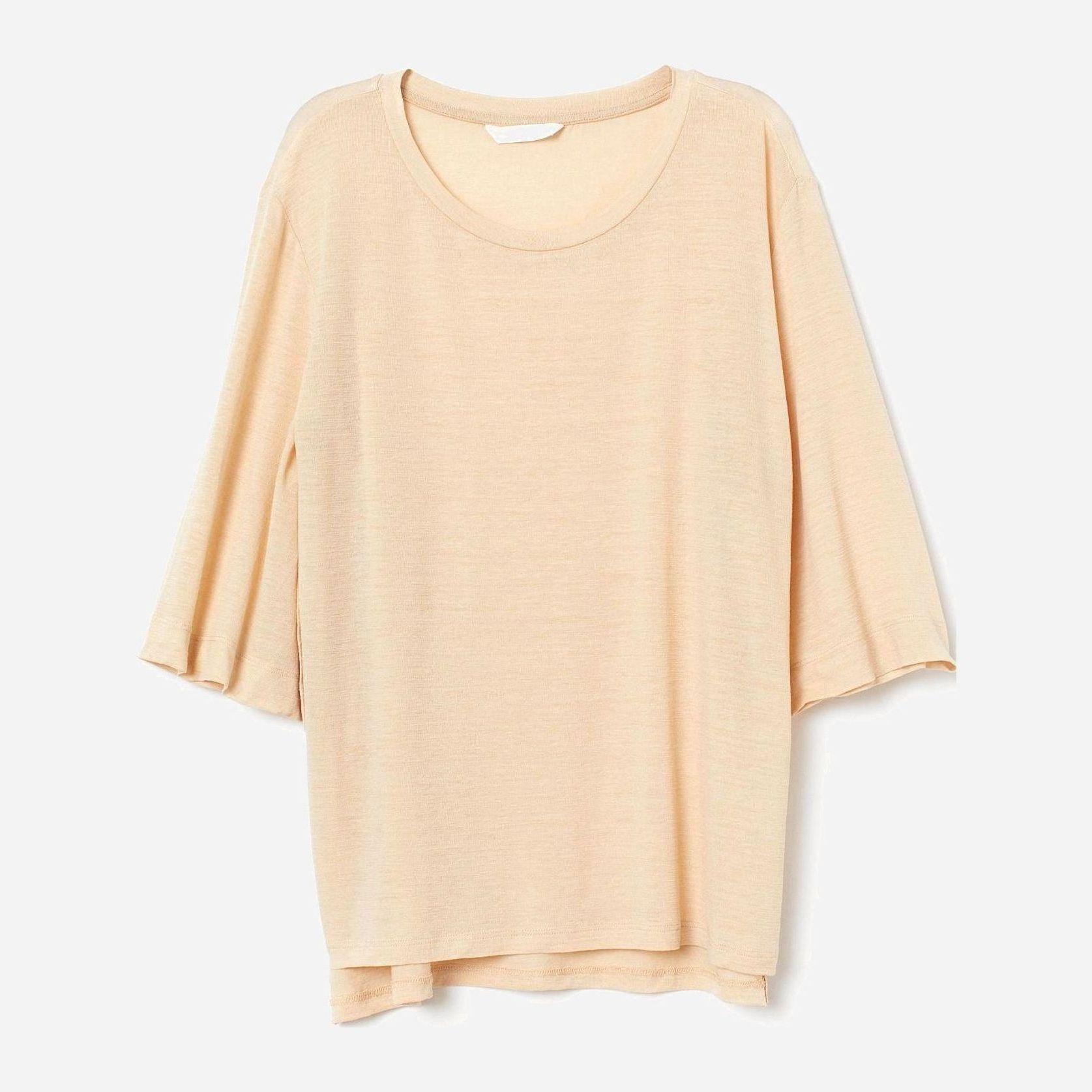 

Футболка H&M 7452989-ACTQ S Бежевая