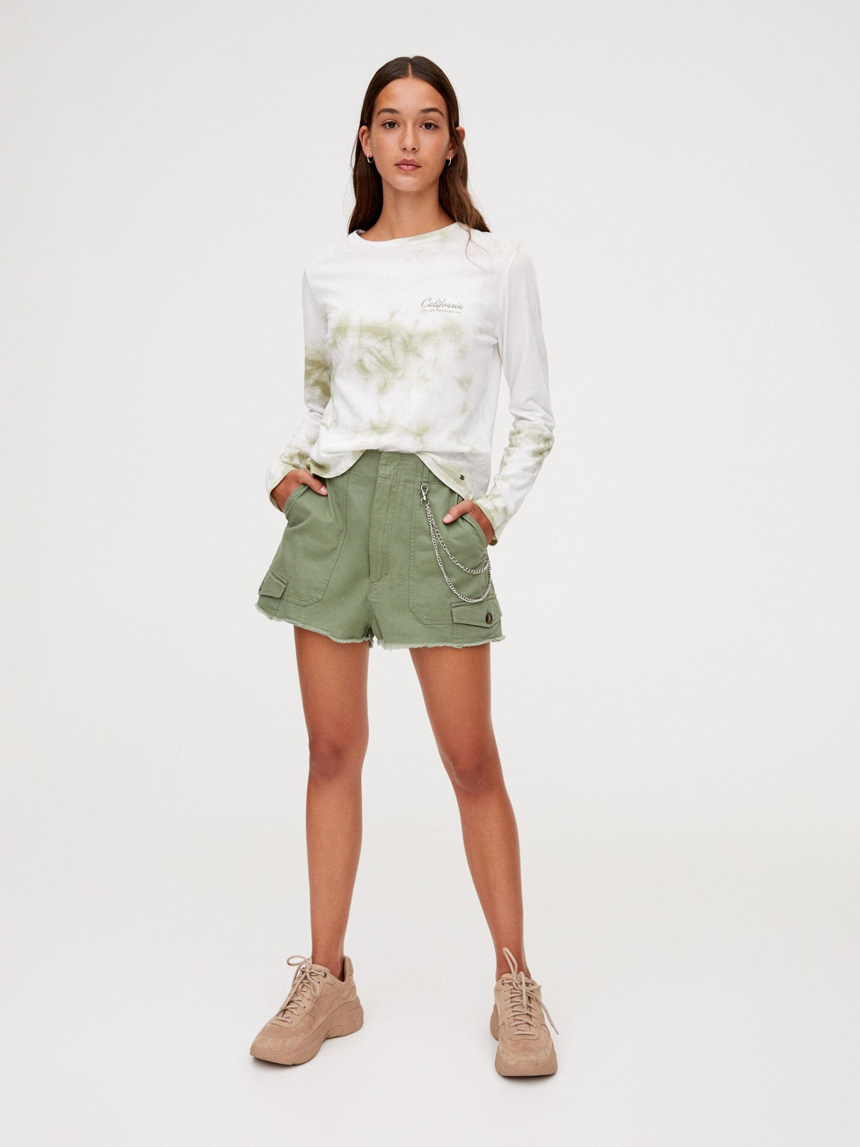 

Лонгслив Pull & Bear 9242/378/805-AAXY L Белый
