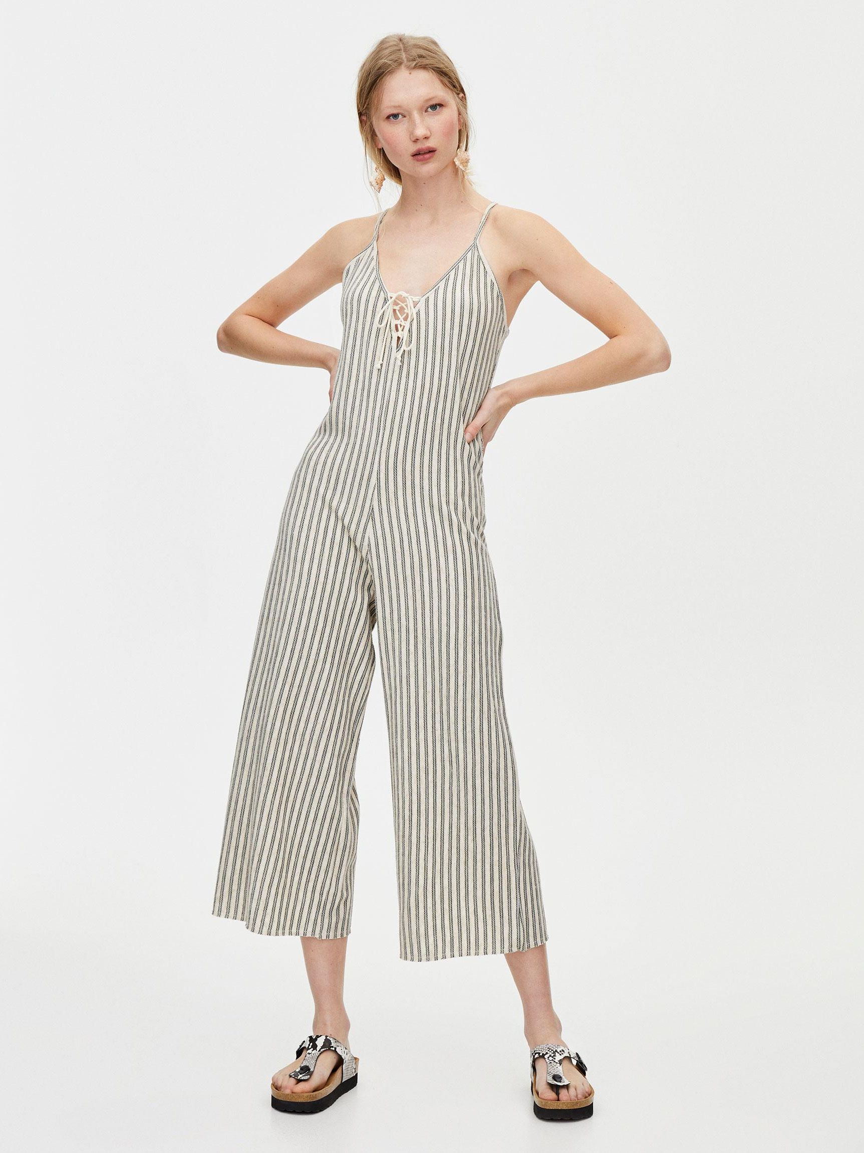 

Комбинезон Pull & Bear 5390/388/081-AFLU M Светло-бежевый