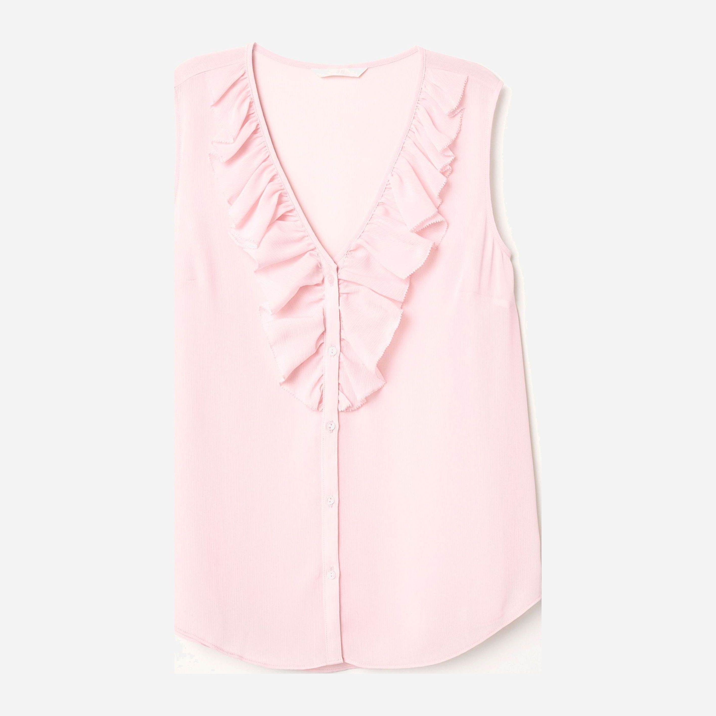 

Блузка H&M 6523678-ACWG 34 Розовая