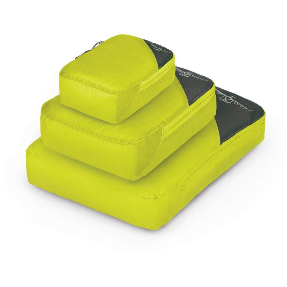 

Набор органайзеров Osprey Ultralight Packing Cube Set S/M/L (3 шт.) Electric Lime