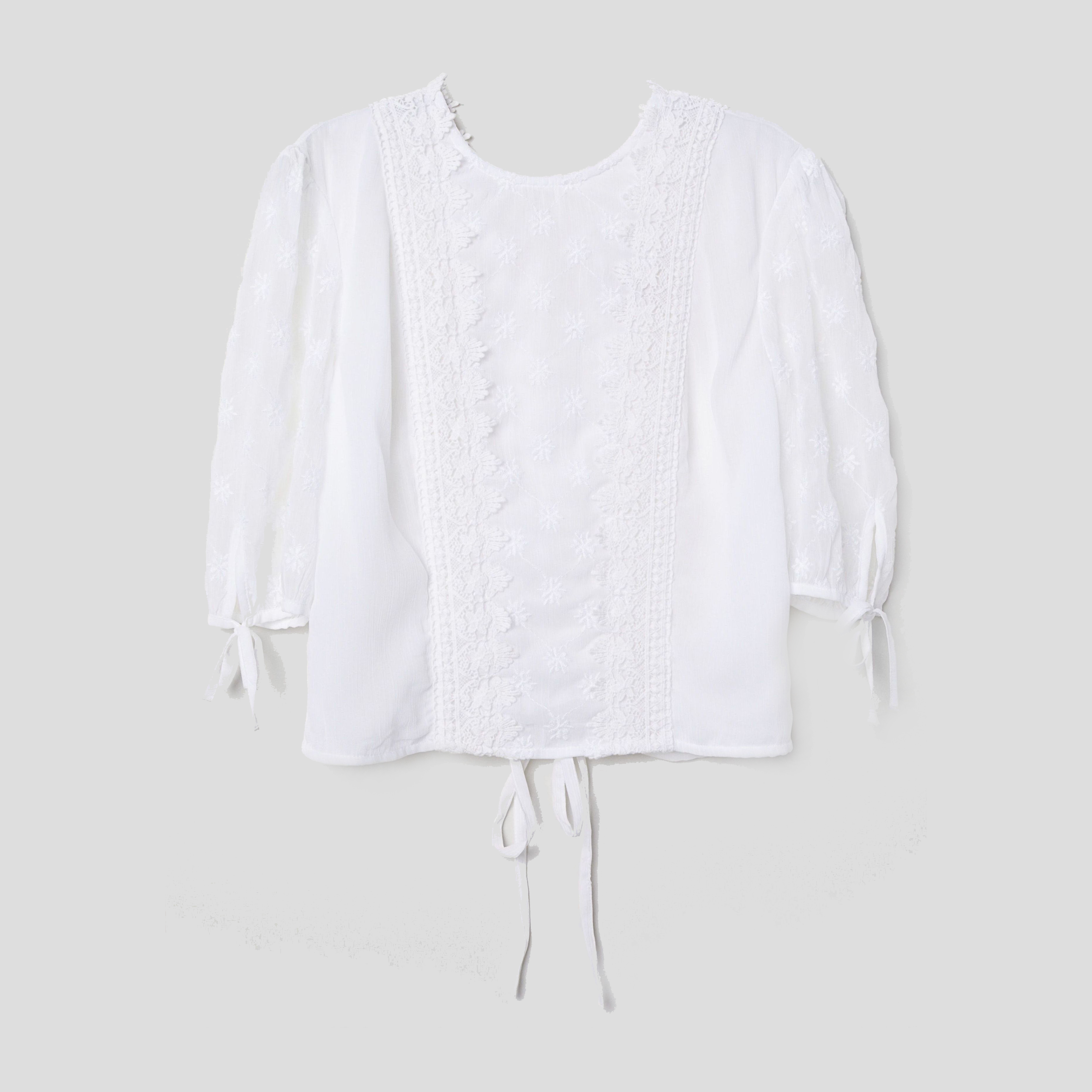 

Блузка H&M 6652778-ACTS 32 Белая