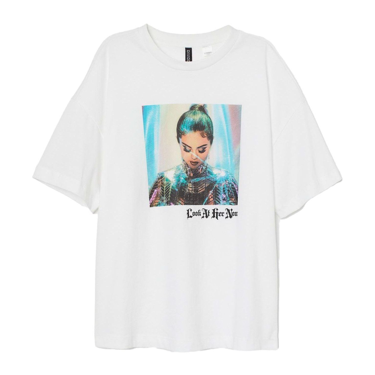 

Футболка H&M 8262281-1-AAPT M Белая