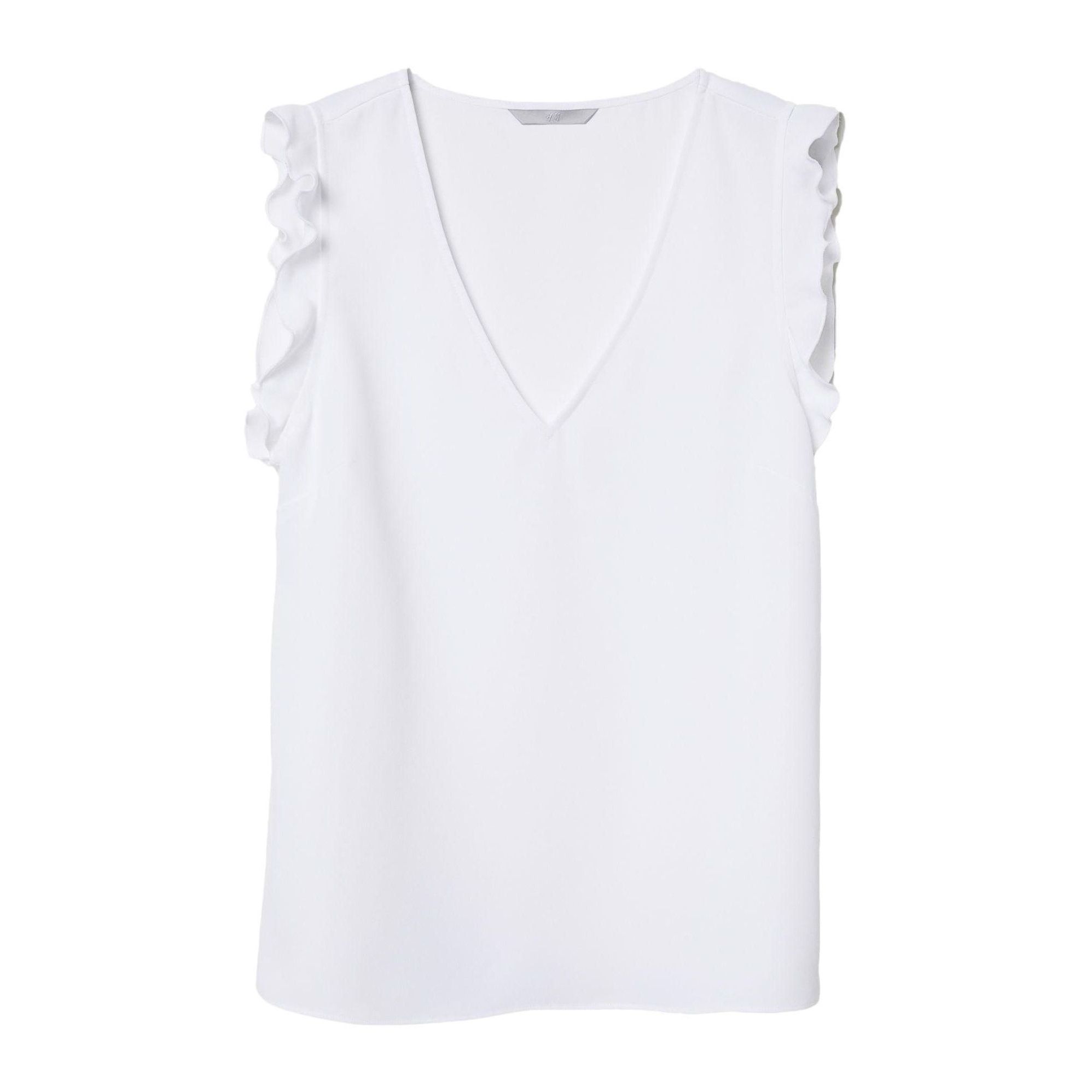 

Блузка H&M 7026239-ACTS 50 Белая