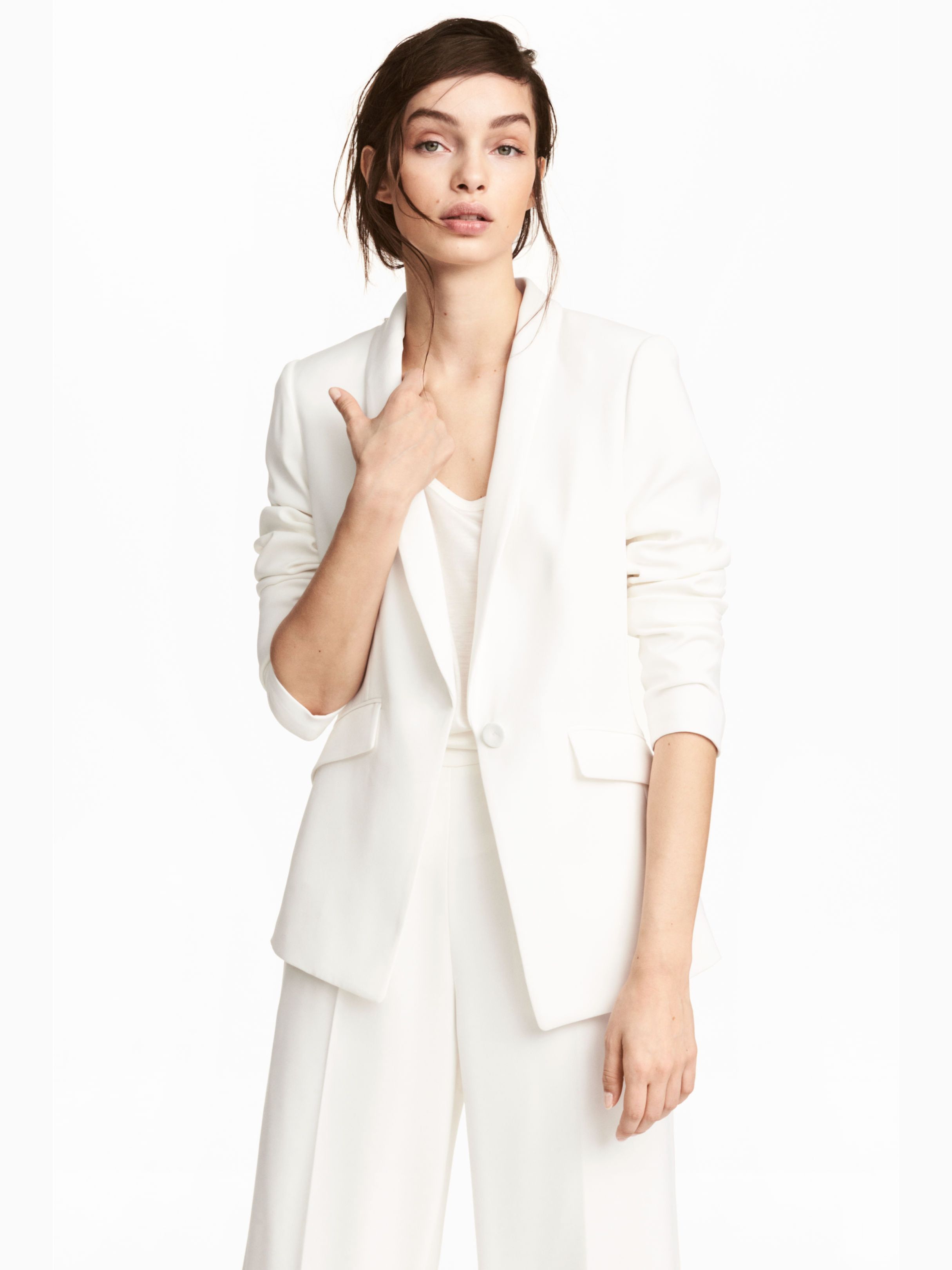 

Жакет H&M 4937265-ACTS 38 Белый