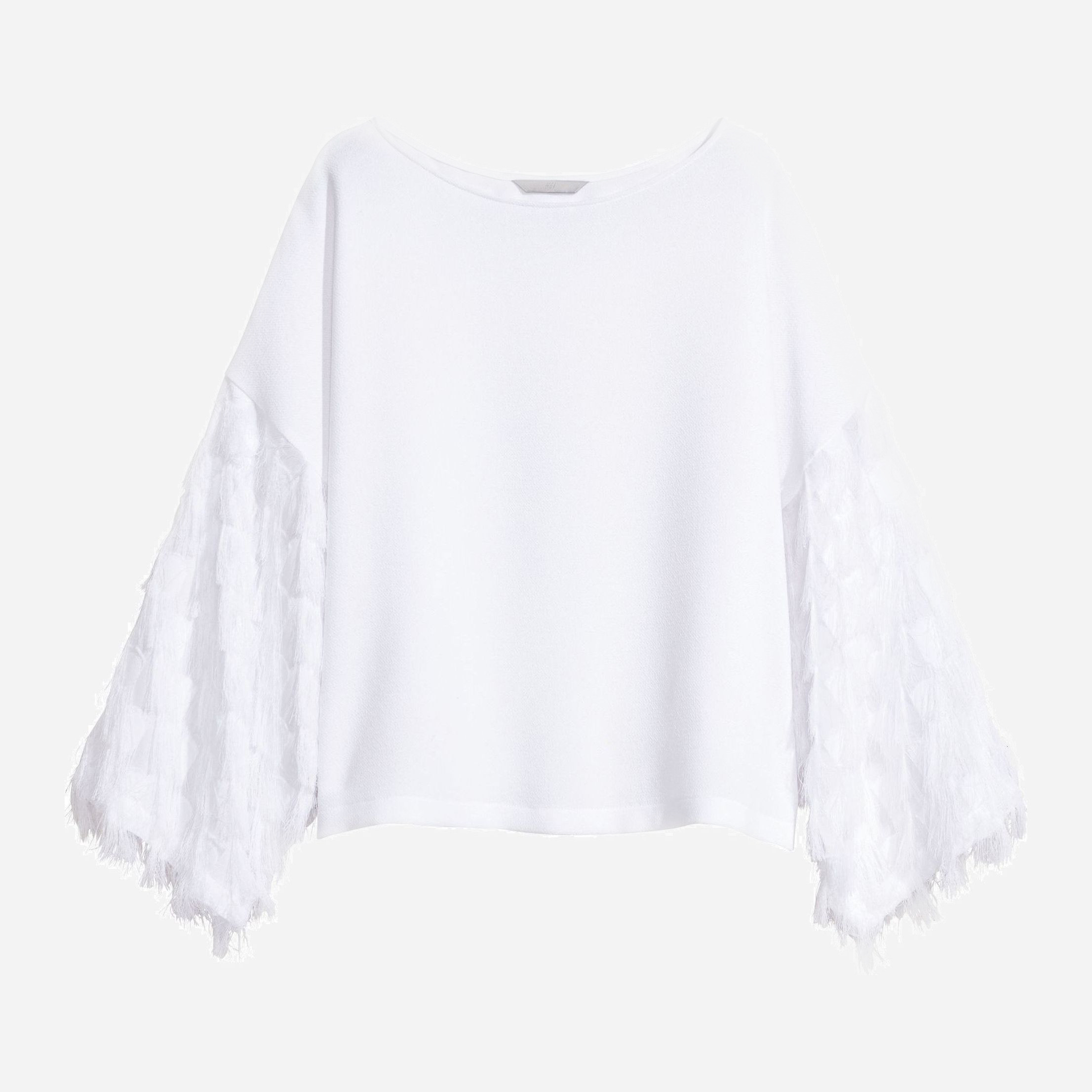 

Блузка H&M 5624806-ACTS 38 Белая