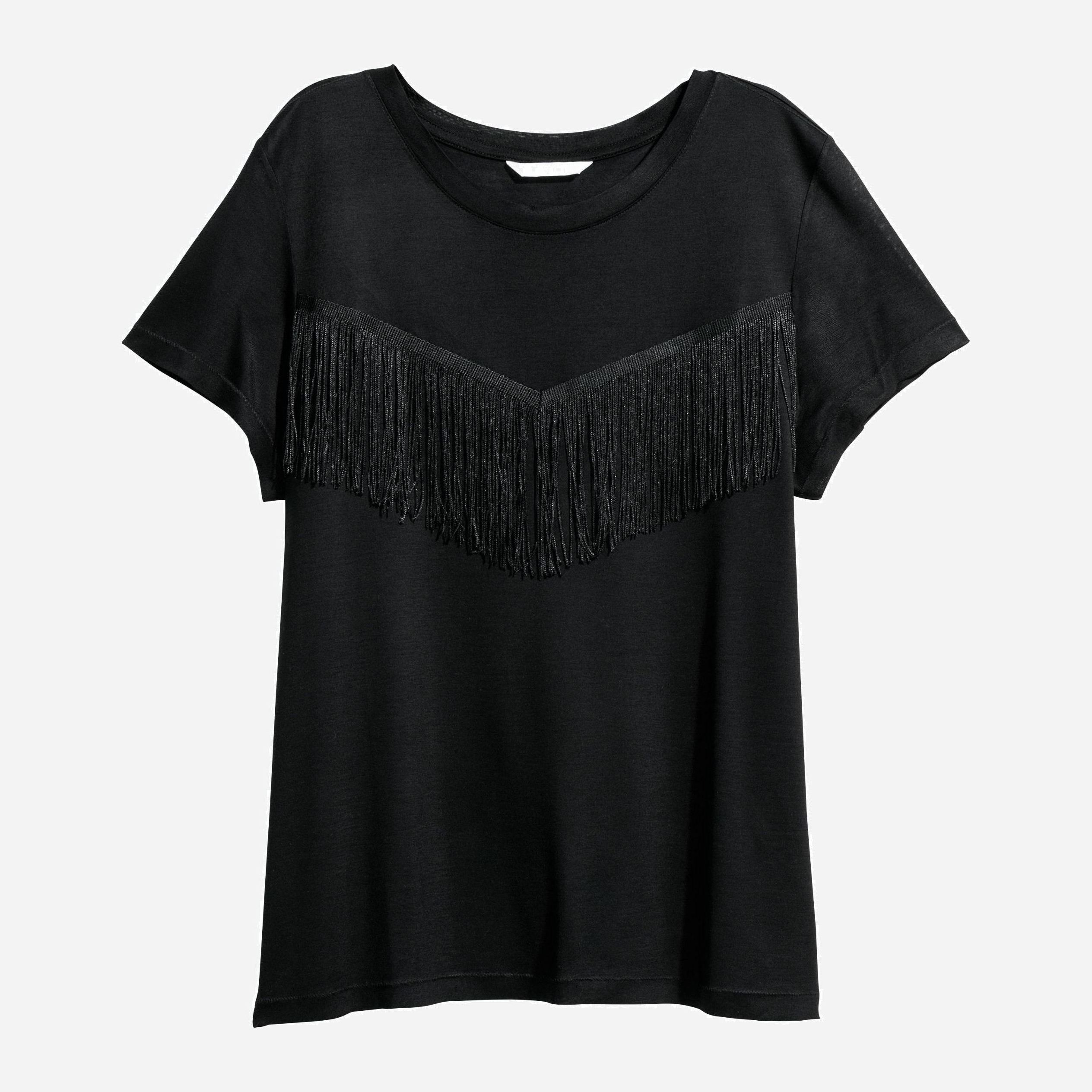 

Футболка H&M 6201877-AAAD M Черная