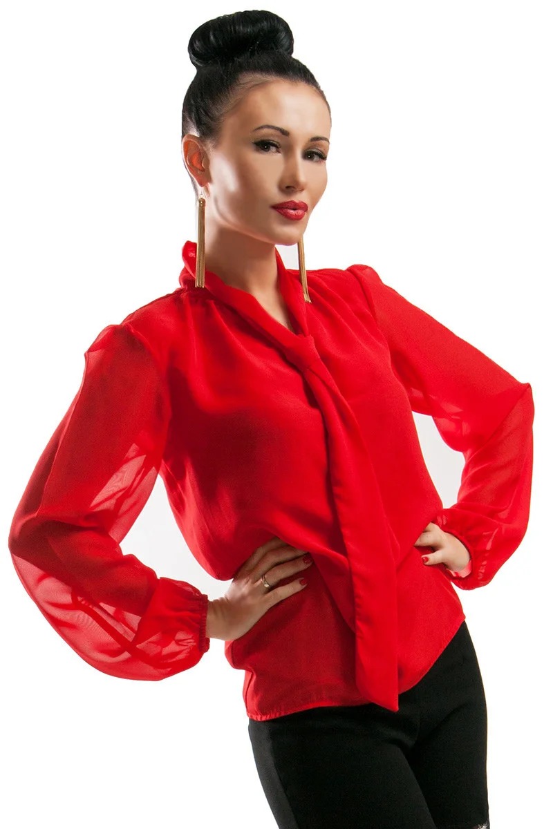 

Fashions • Женская блуза Piano Fashions  красный (№к024-лб, Fashions • Женская блуза Piano Fashions 46 красный (№к024-лб)